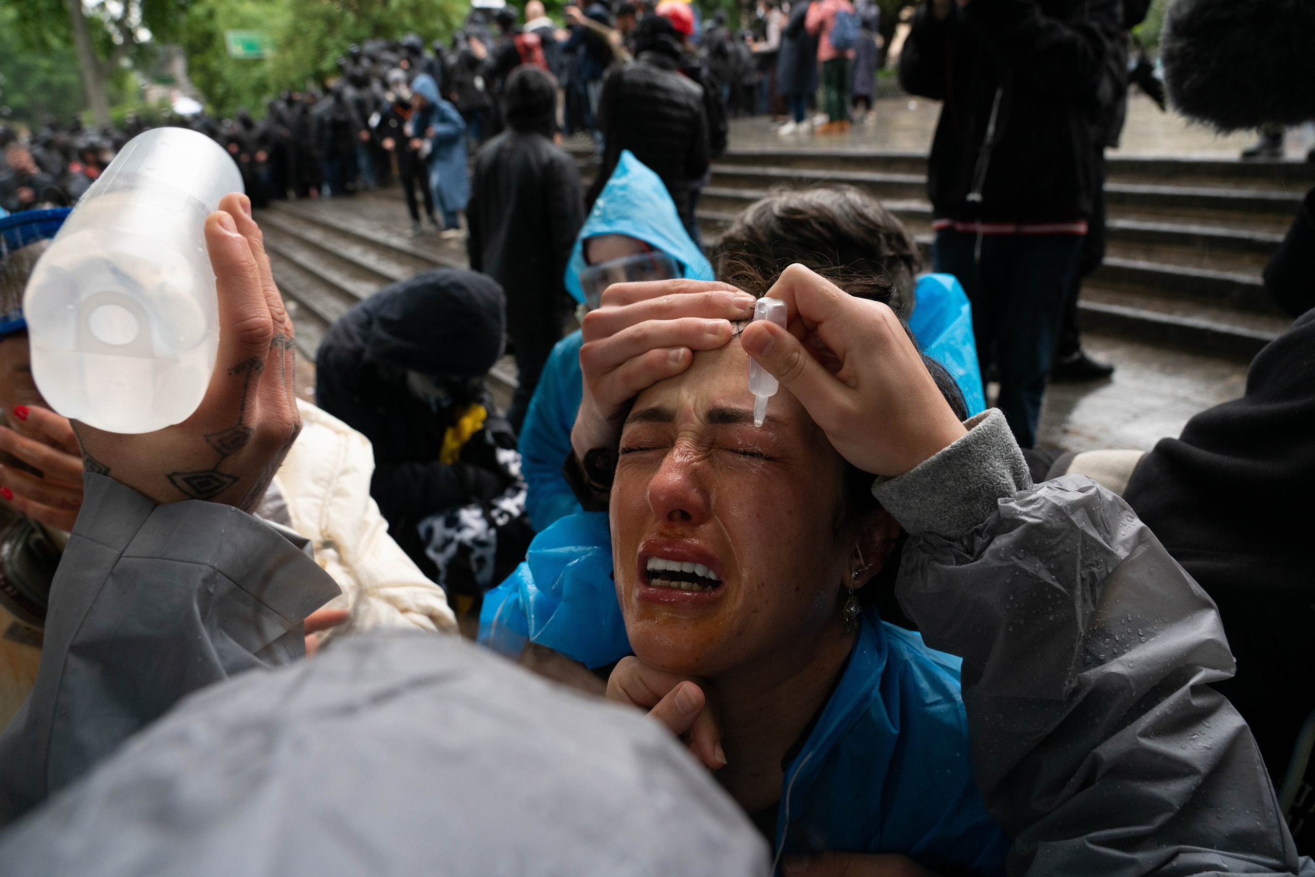 Georgia against the “foreign agents” law. Marina Sycheva