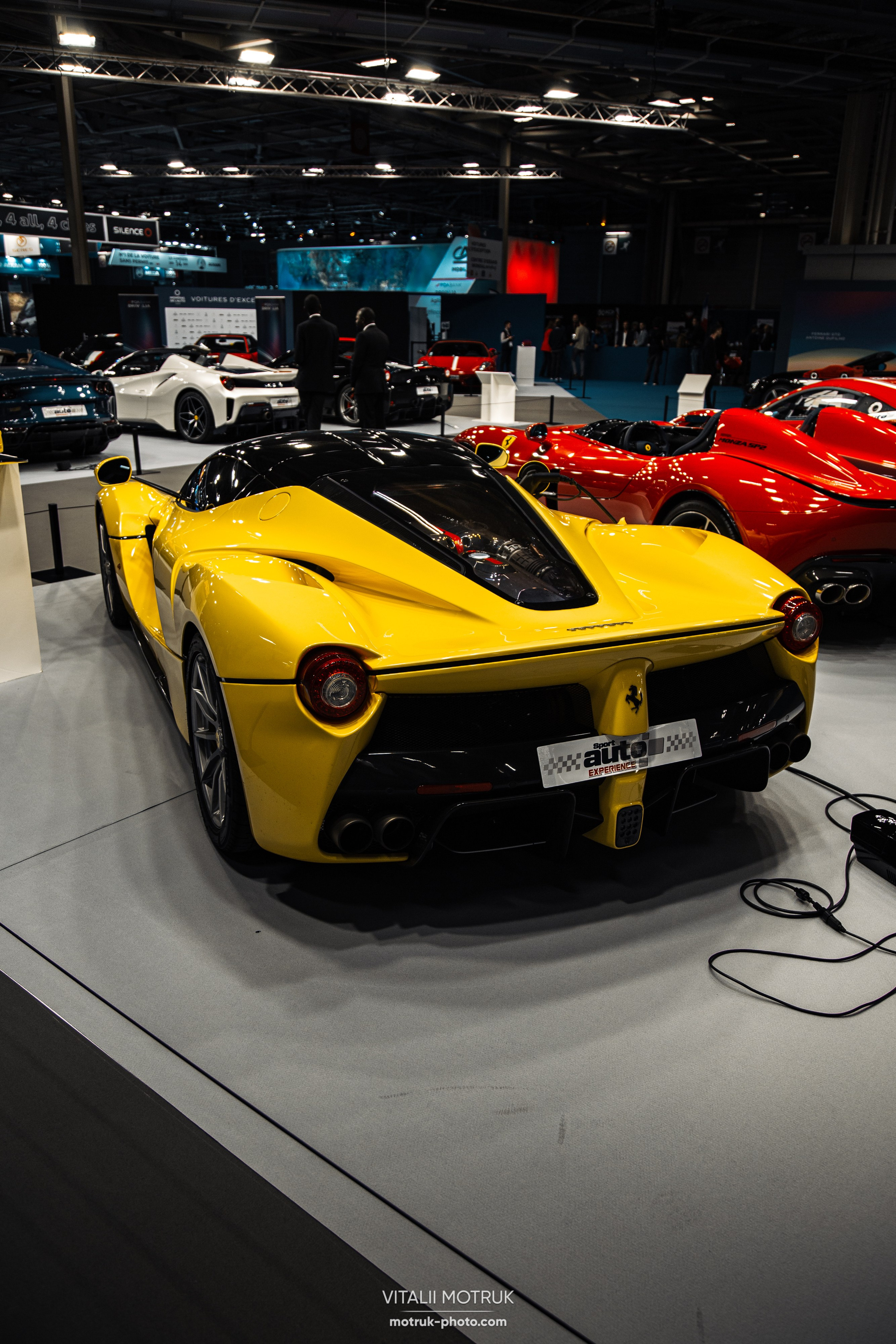 Mondial Auto 2022. Photographe de voitures à Paris — Vitalii Motruk