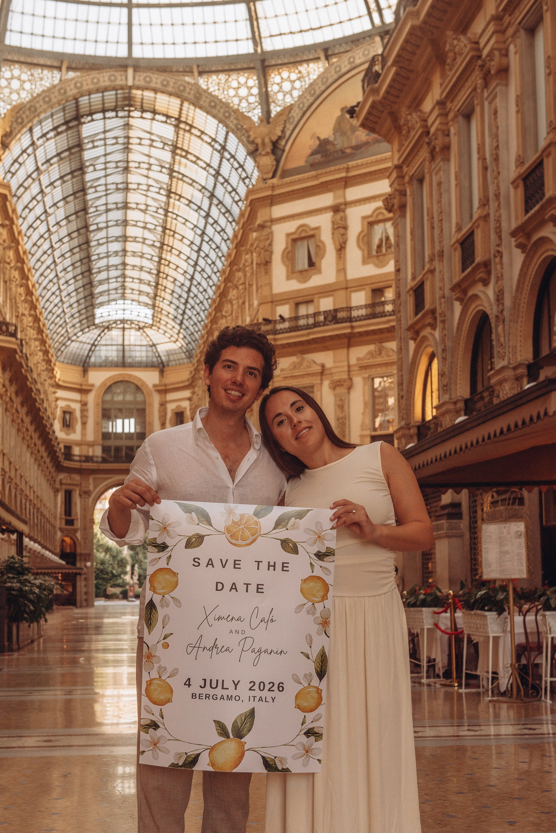 Save the date teaser — Prewedding photoshoot. AnaMilanoFoto | Couple & Wedding Photographer in Milan