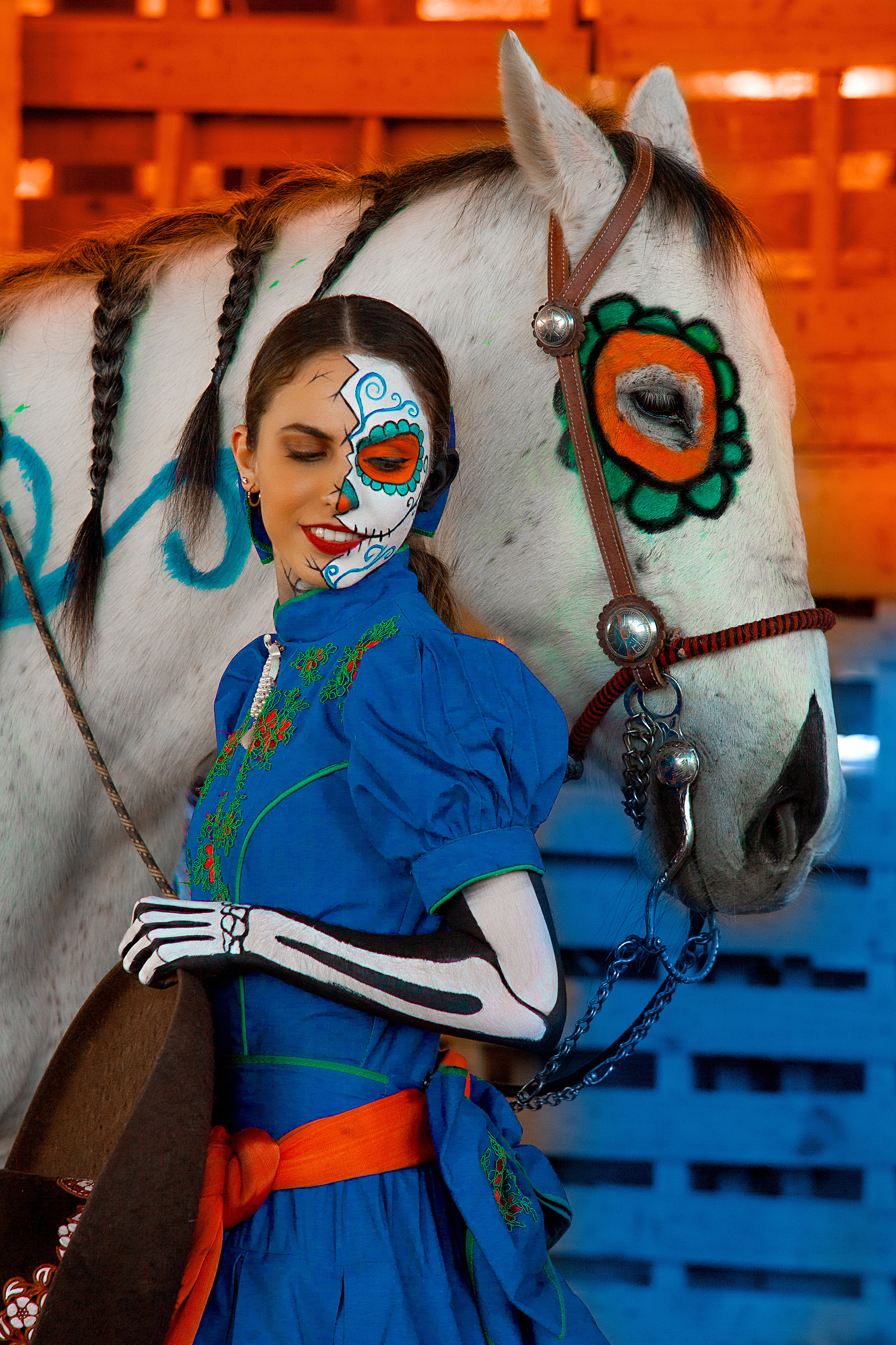 Catrinas y Halloween. Victoria Castellanos. Photographer in Mazatlán