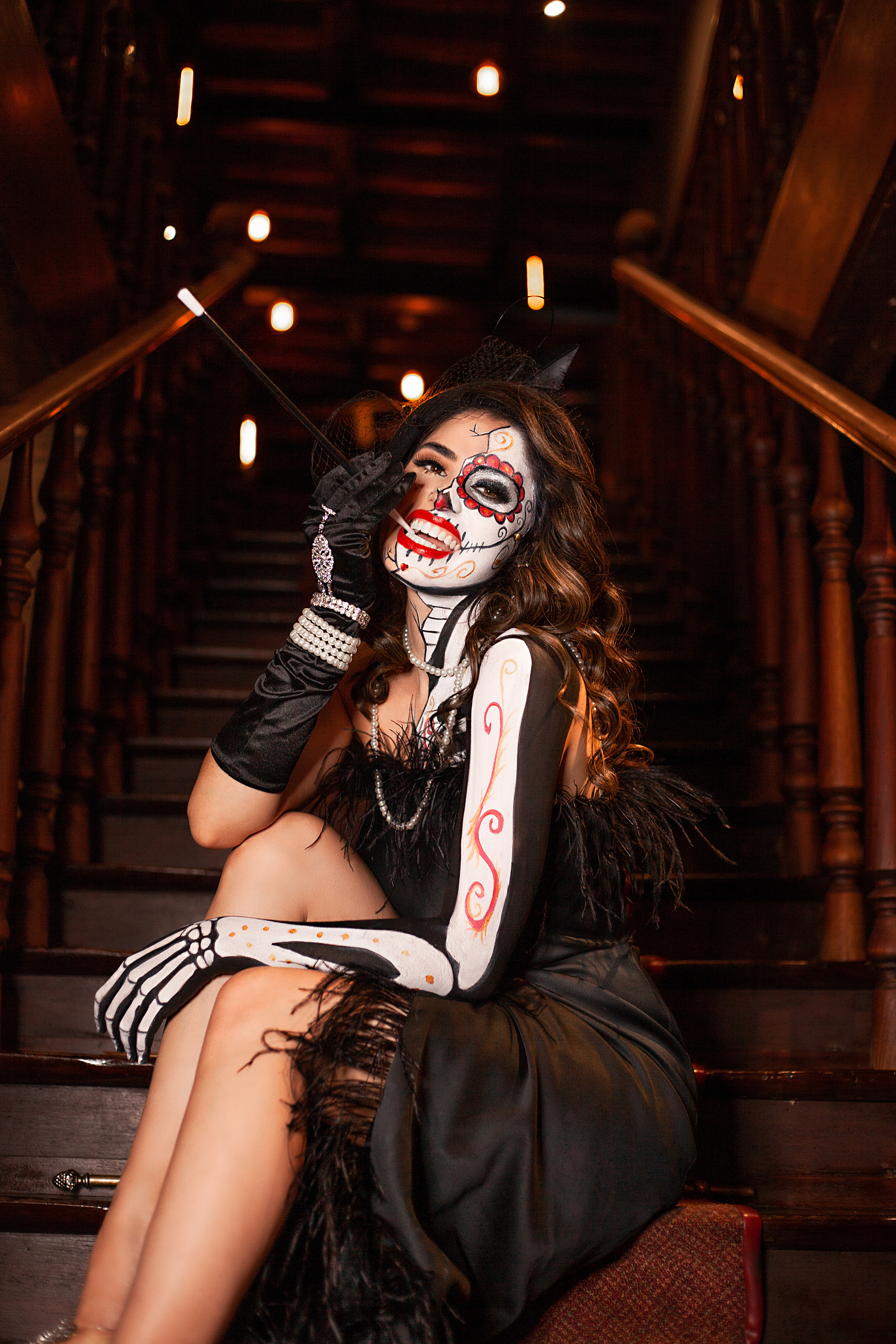 Catrinas y Halloween. Victoria Castellanos. Photographer in Mazatlán