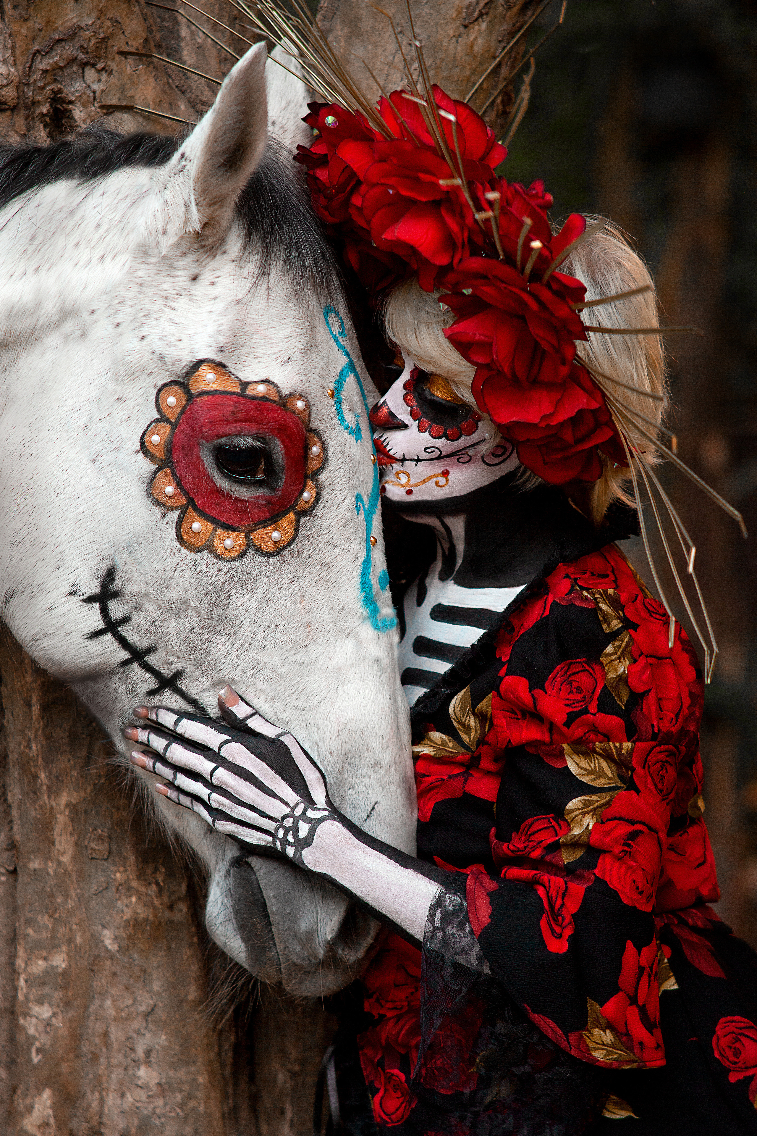 Catrinas y Halloween. Victoria Castellanos. Photographer in Mazatlán