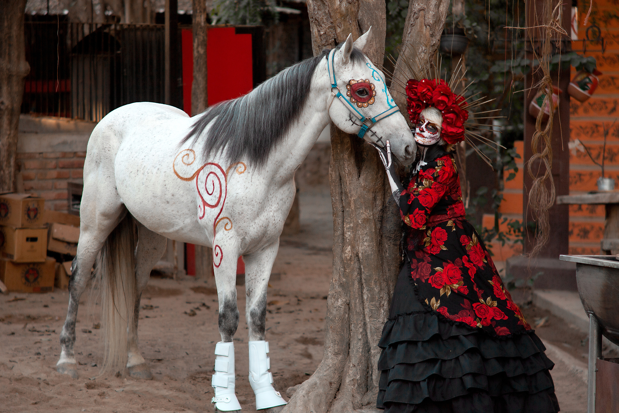Catrinas y Halloween. Victoria Castellanos. Photographer in Mazatlán