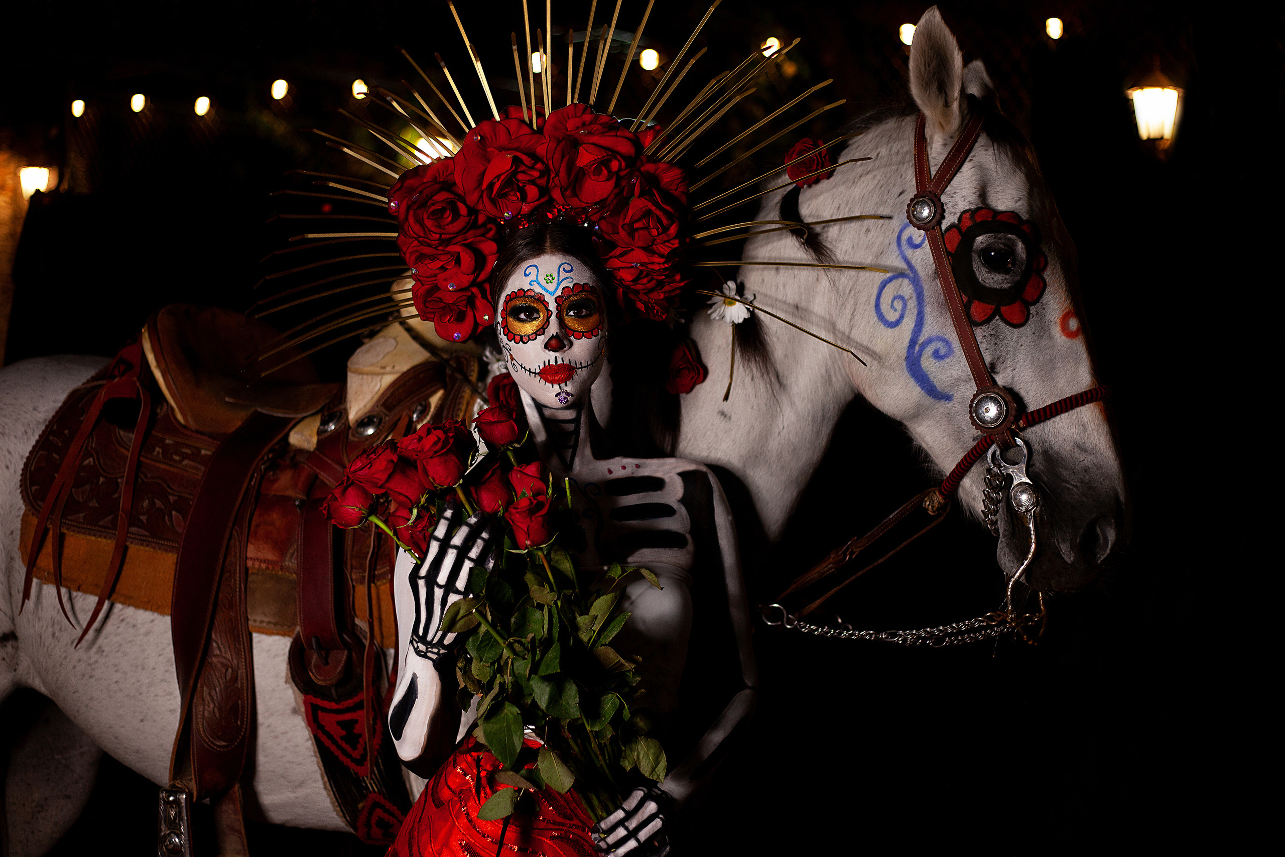 Catrinas y Halloween. Victoria Castellanos. Photographer in Mazatlán