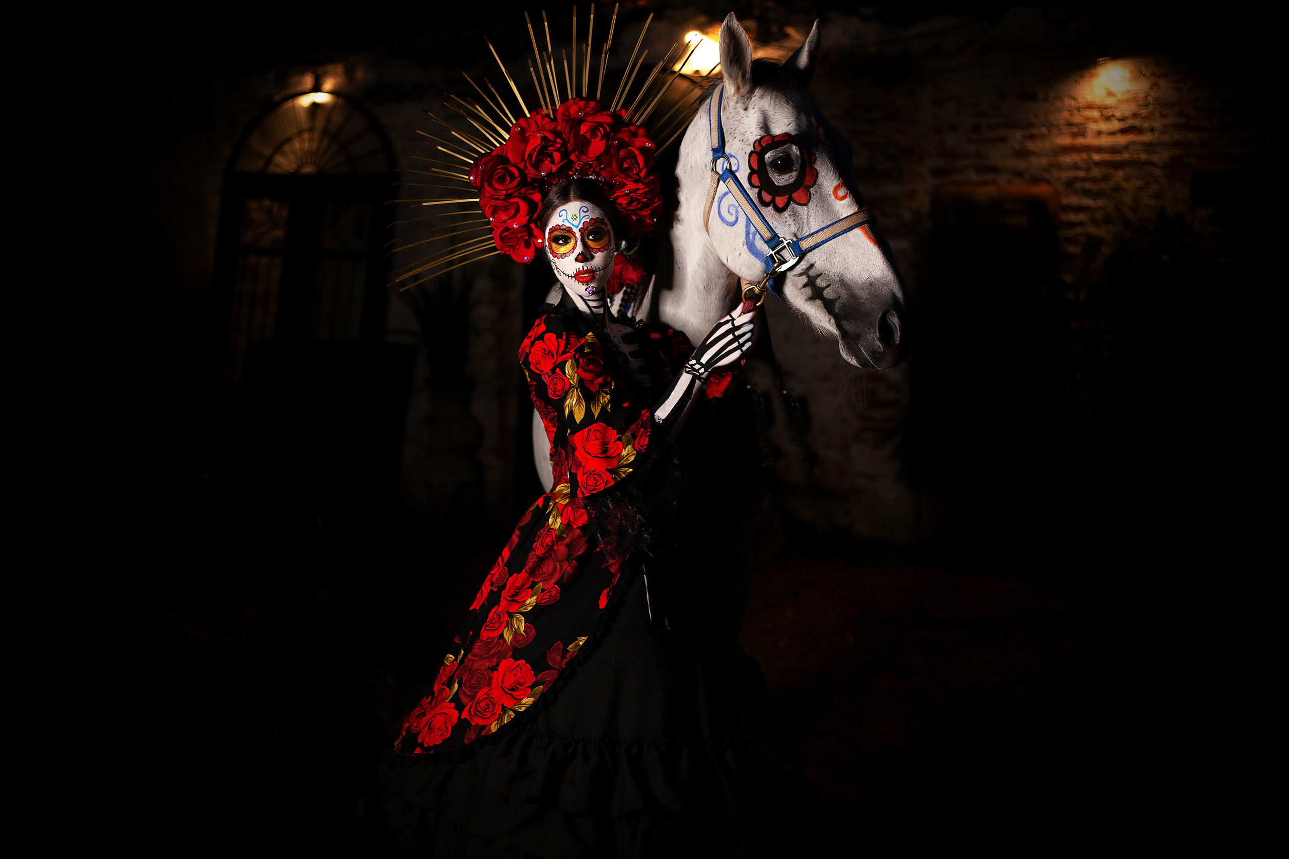 Catrinas y Halloween. Victoria Castellanos. Photographer in Mazatlán