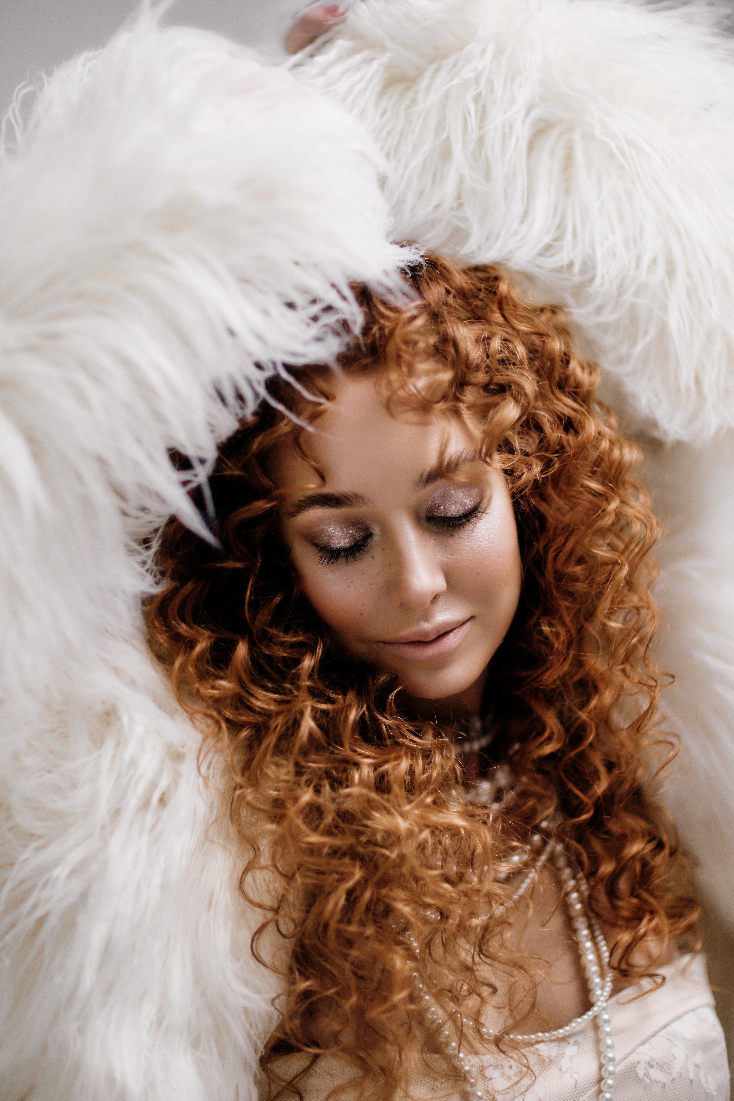 Снежная фантазия с Рыжей Красавицей. Валерия Вартанова. Фотограф