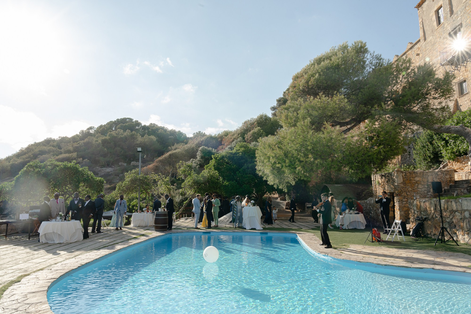 Castillo de tamarit wedding, Spain. Wedding photographer videographer Spain