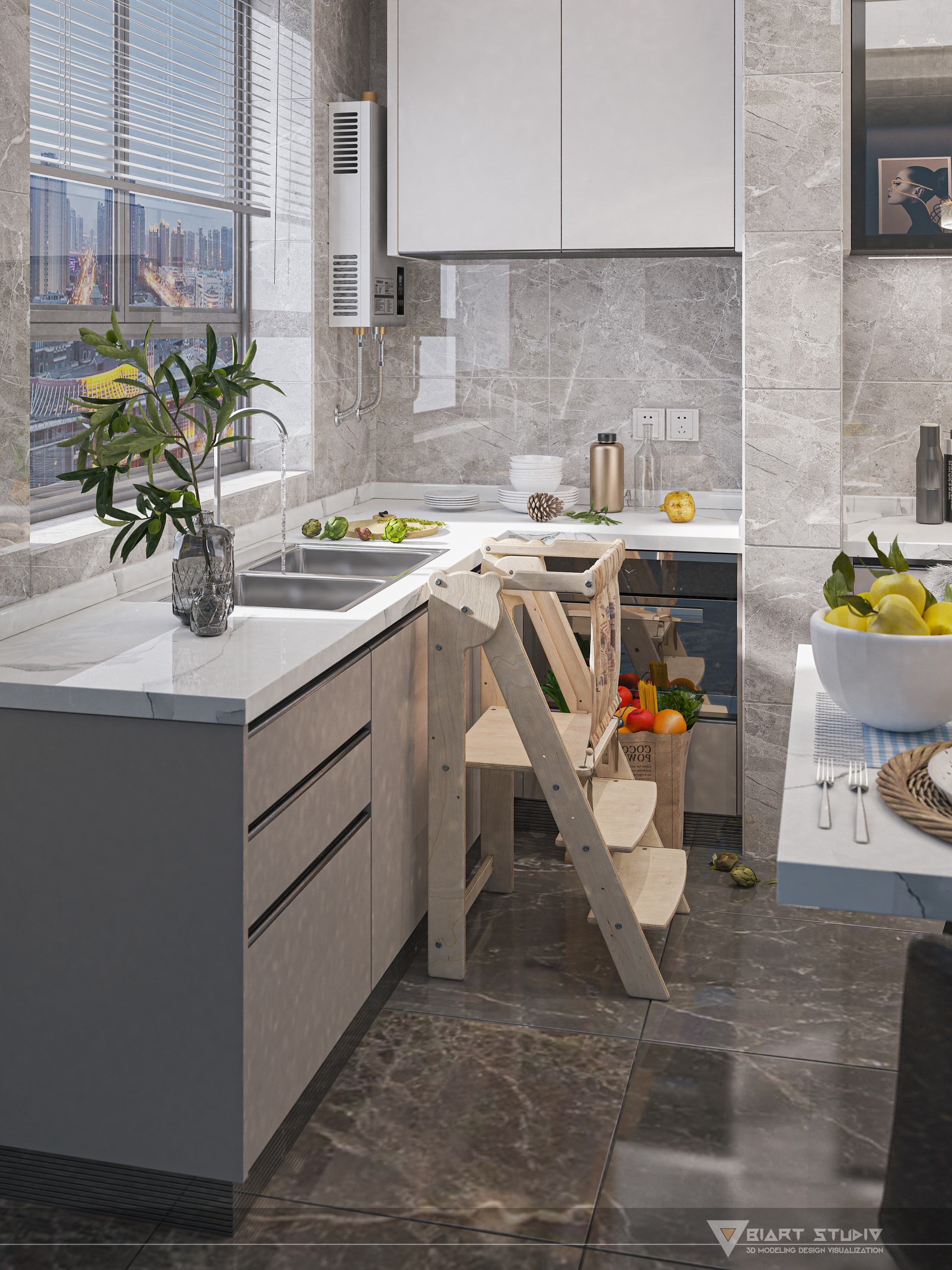 Интерьерная визуализация. Дизайн и визуализация