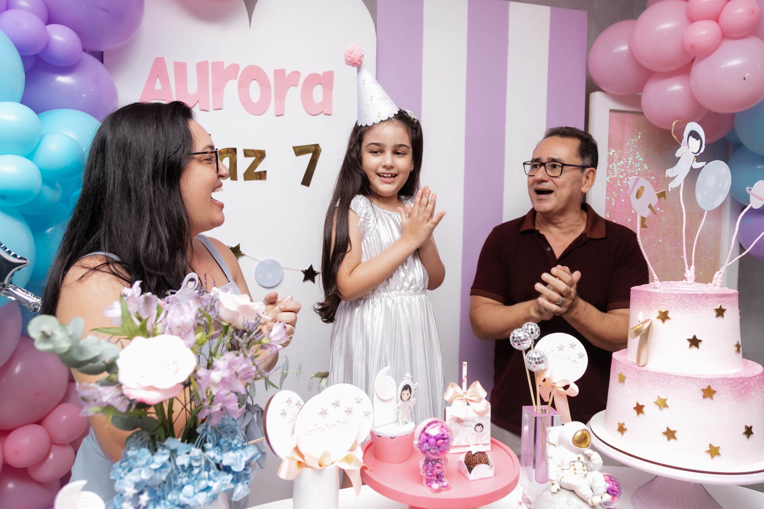 Aurora 7 anos • Festa Infantil | Fotografia de Família em Brasília e Recife. Fotógrafa em Brasília e Recife | Ensaios de família, gestante e festas infantis — Ize Fotografia