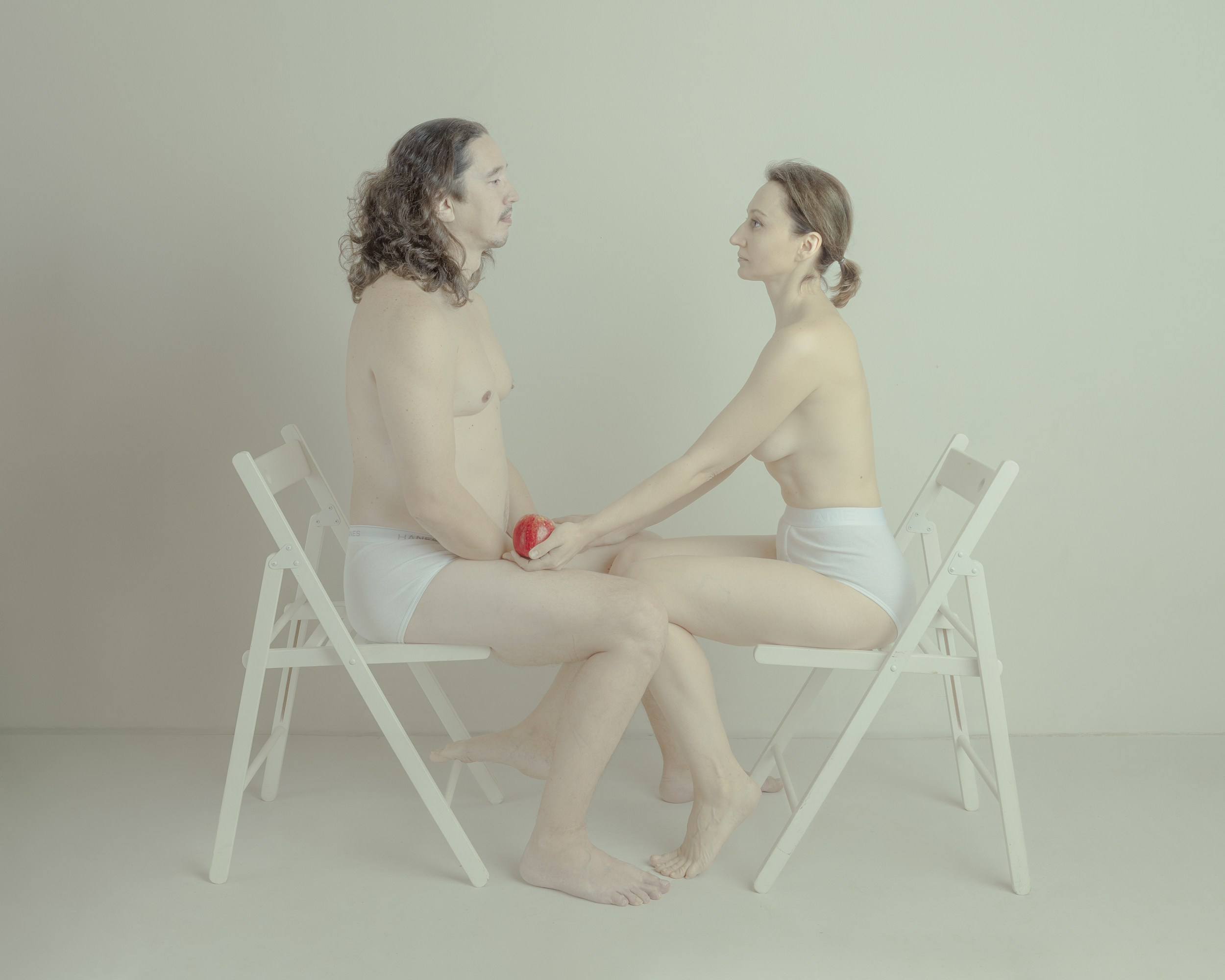 ADAM & EVE 20 YEARS LATER. Marina Eng. Art Photographer. New York