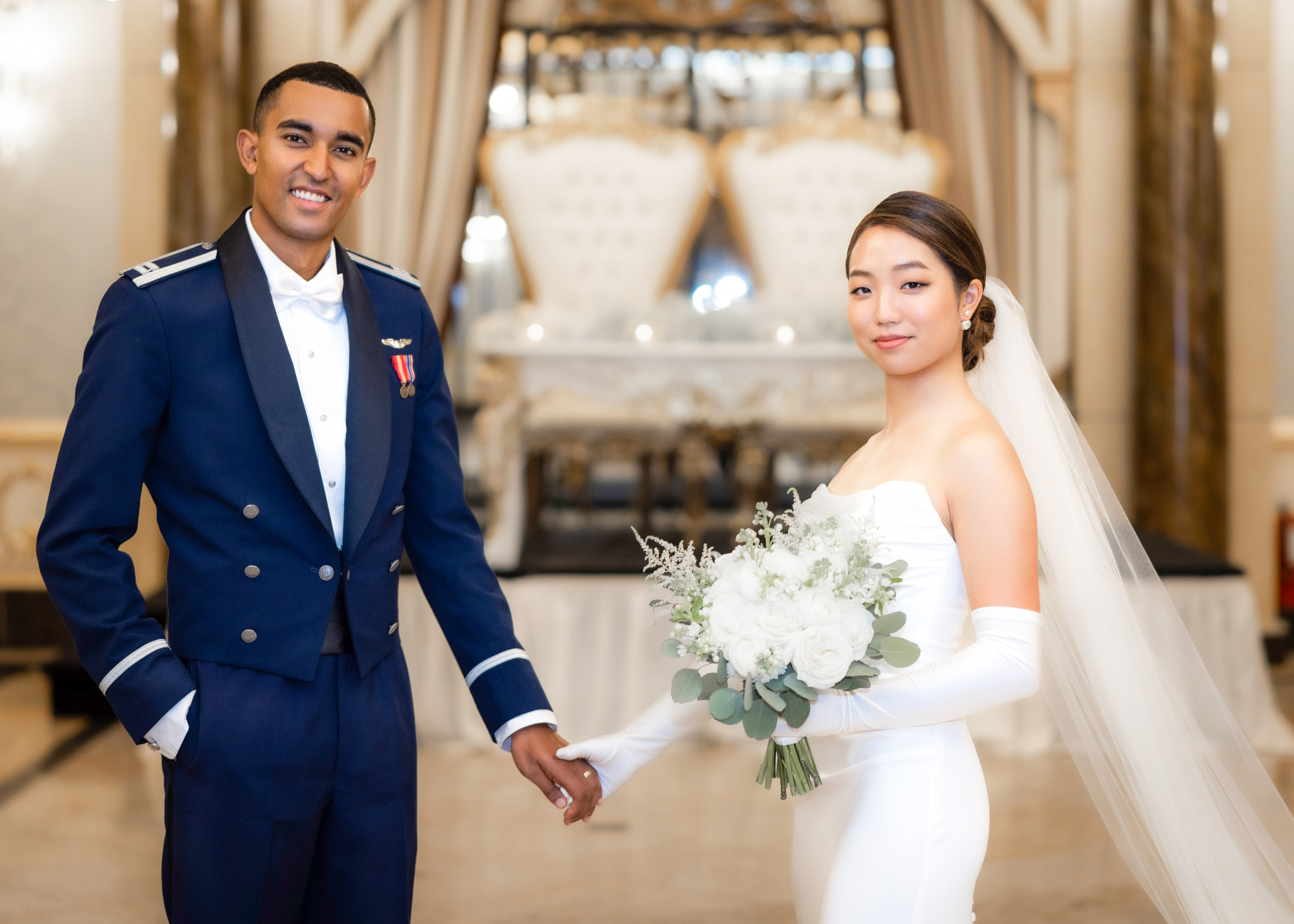 Conner Wiburn & Esther Roh in The Venetian in Garfield, NJ. Wedding Photo & Video