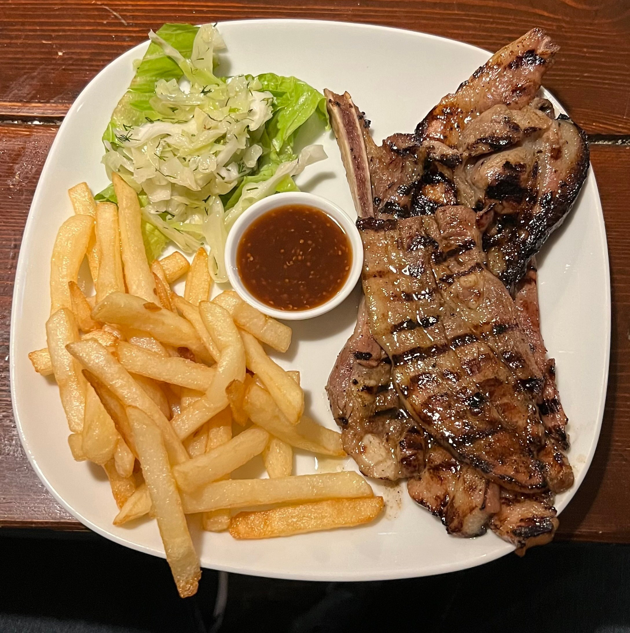 Dinner, at my favorite restaurant - meat