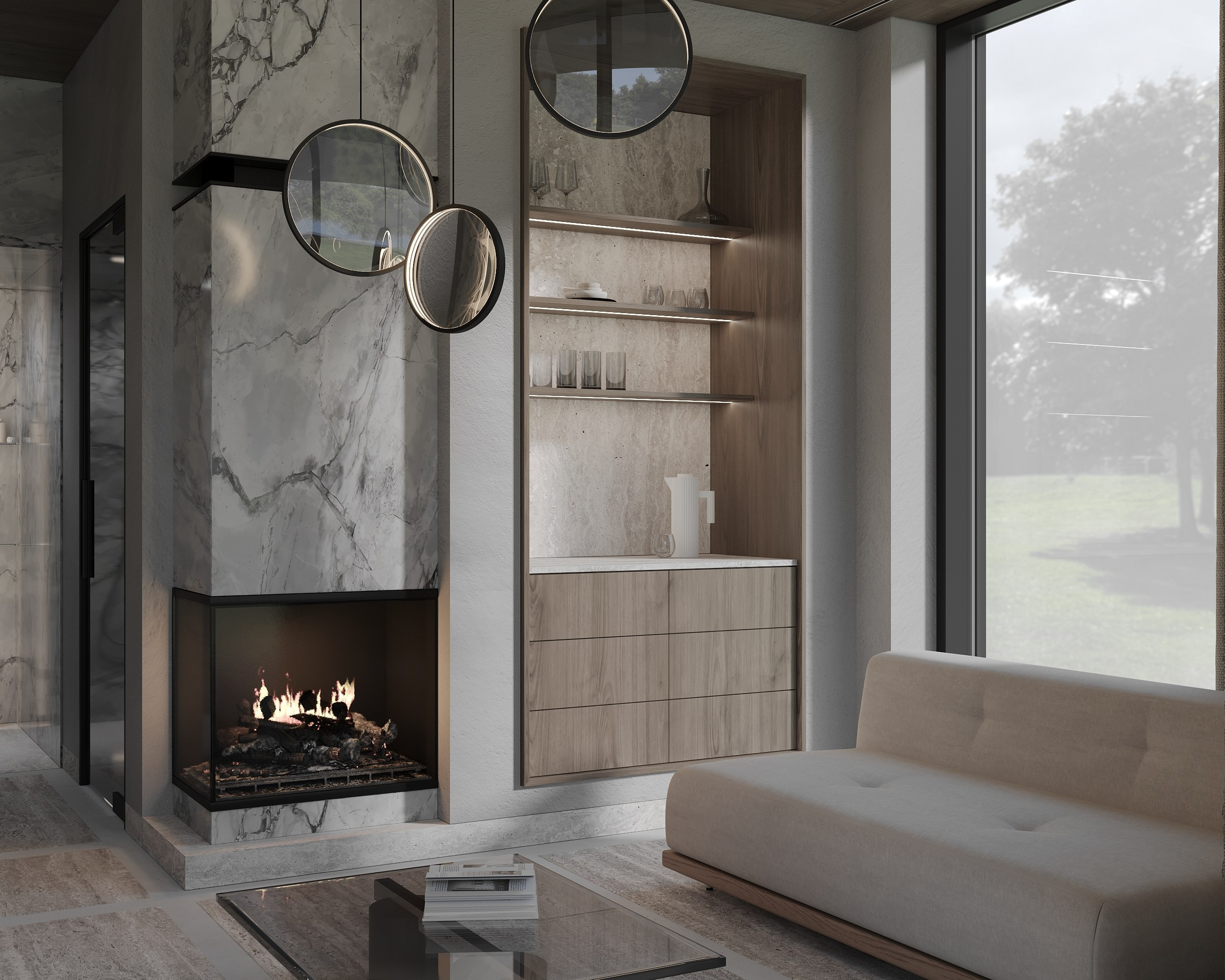 Wooden Oasis Pt.2. Simple Archs — high quality visualizations for your interior projects