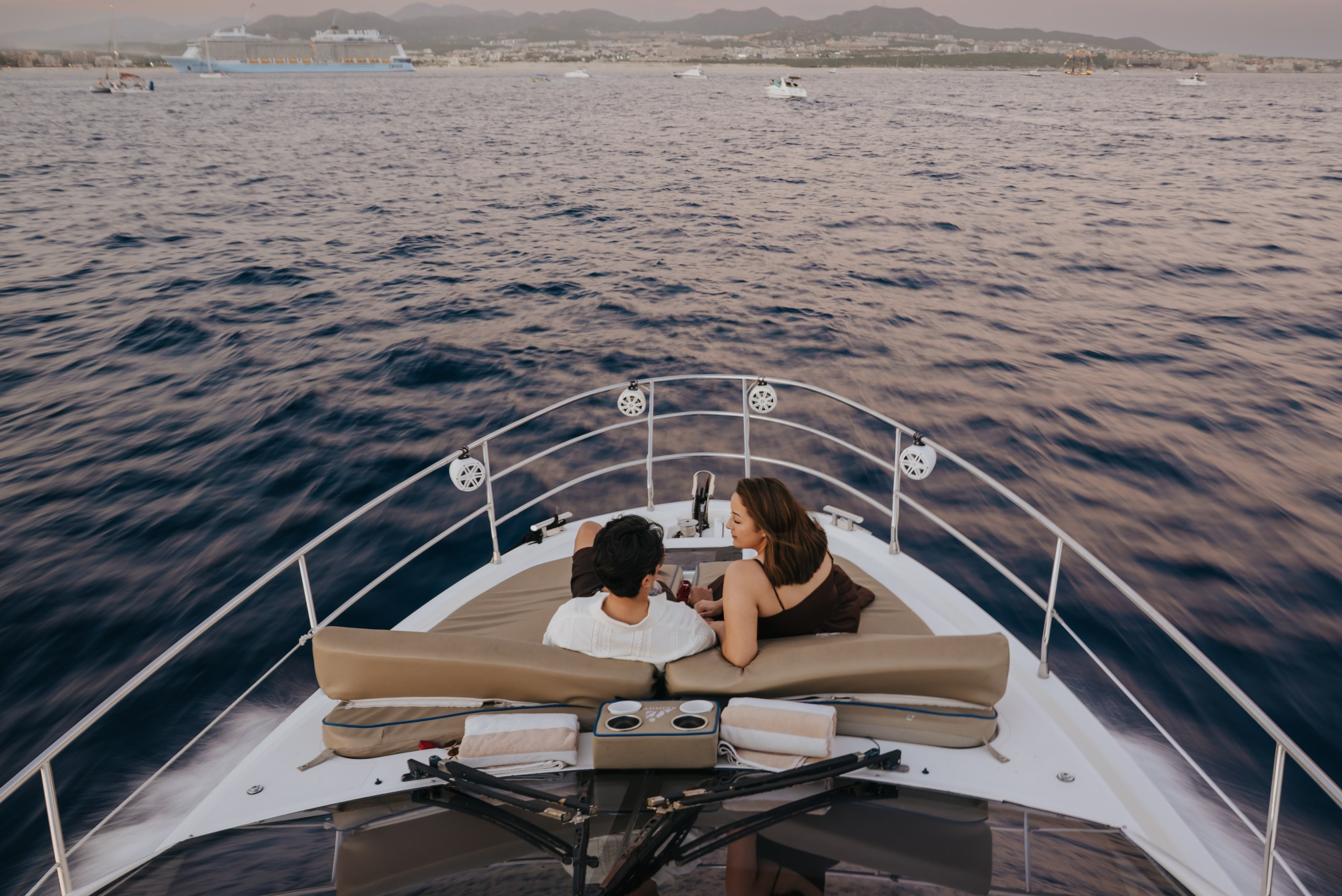 Yacht sailing in Cabo San Lucas marina Los Cabos Mexico
