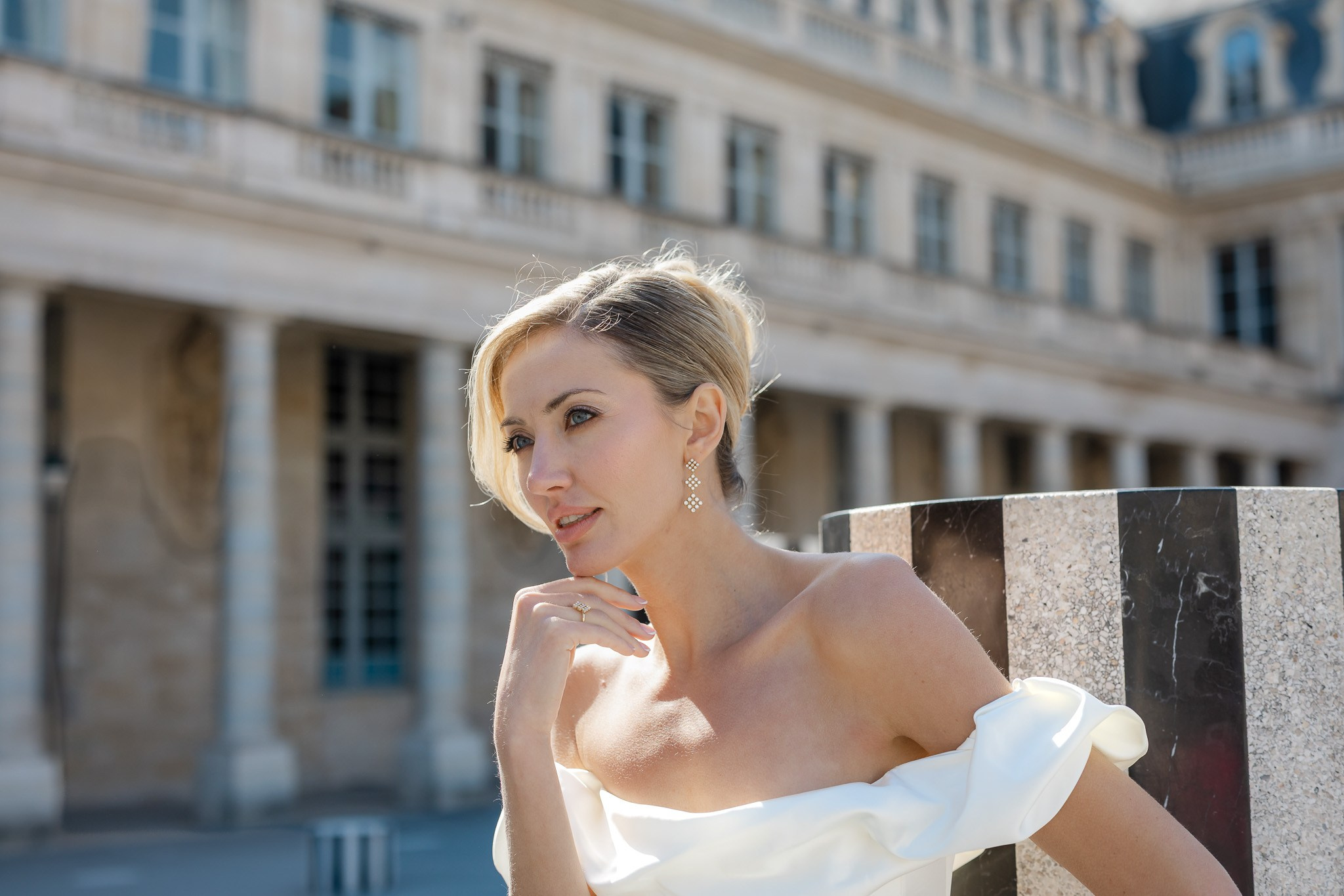Intieme trouwshoot in Jardin des Tuileries - Kapture Fotografie