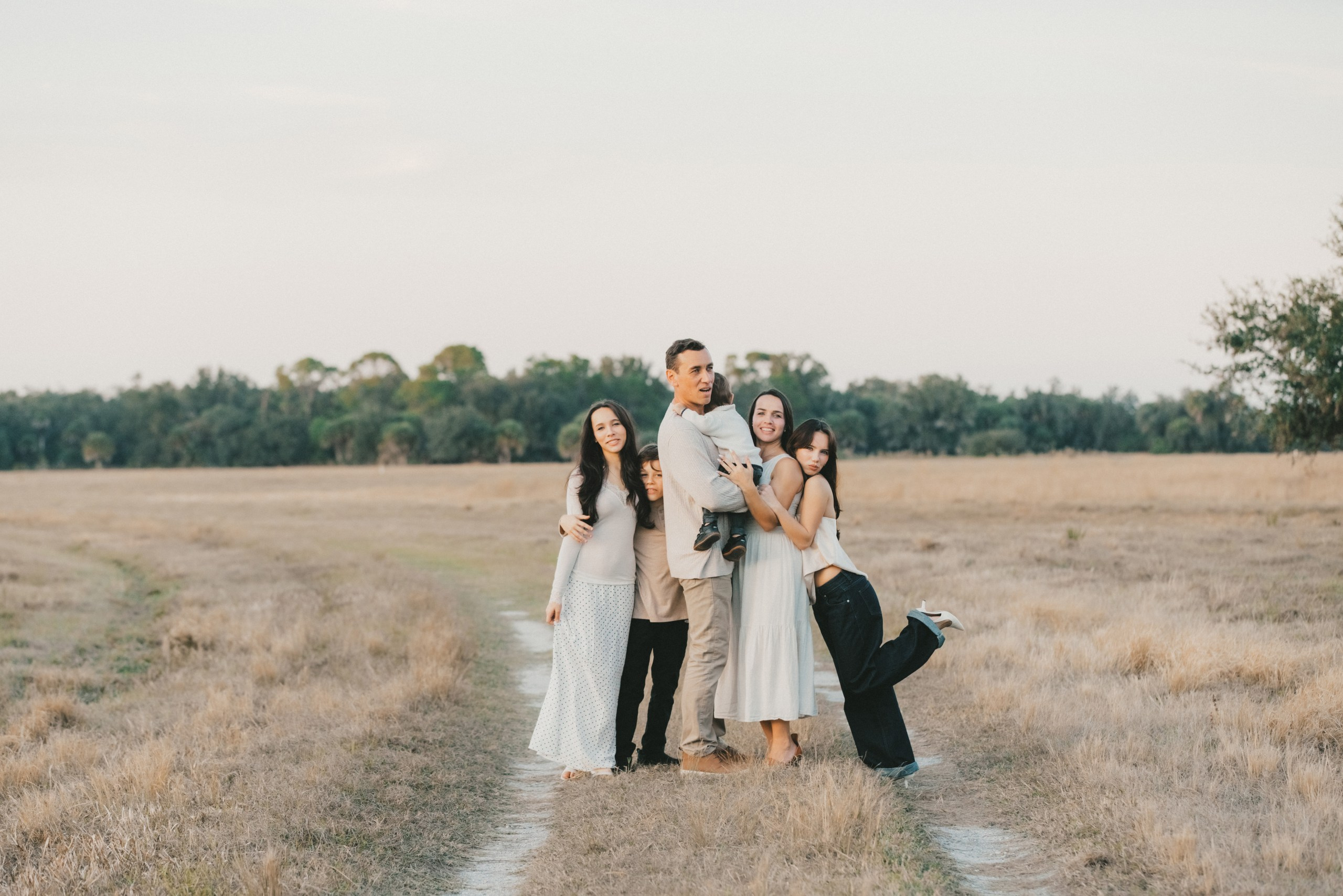 Walton ranch field family photo shoot