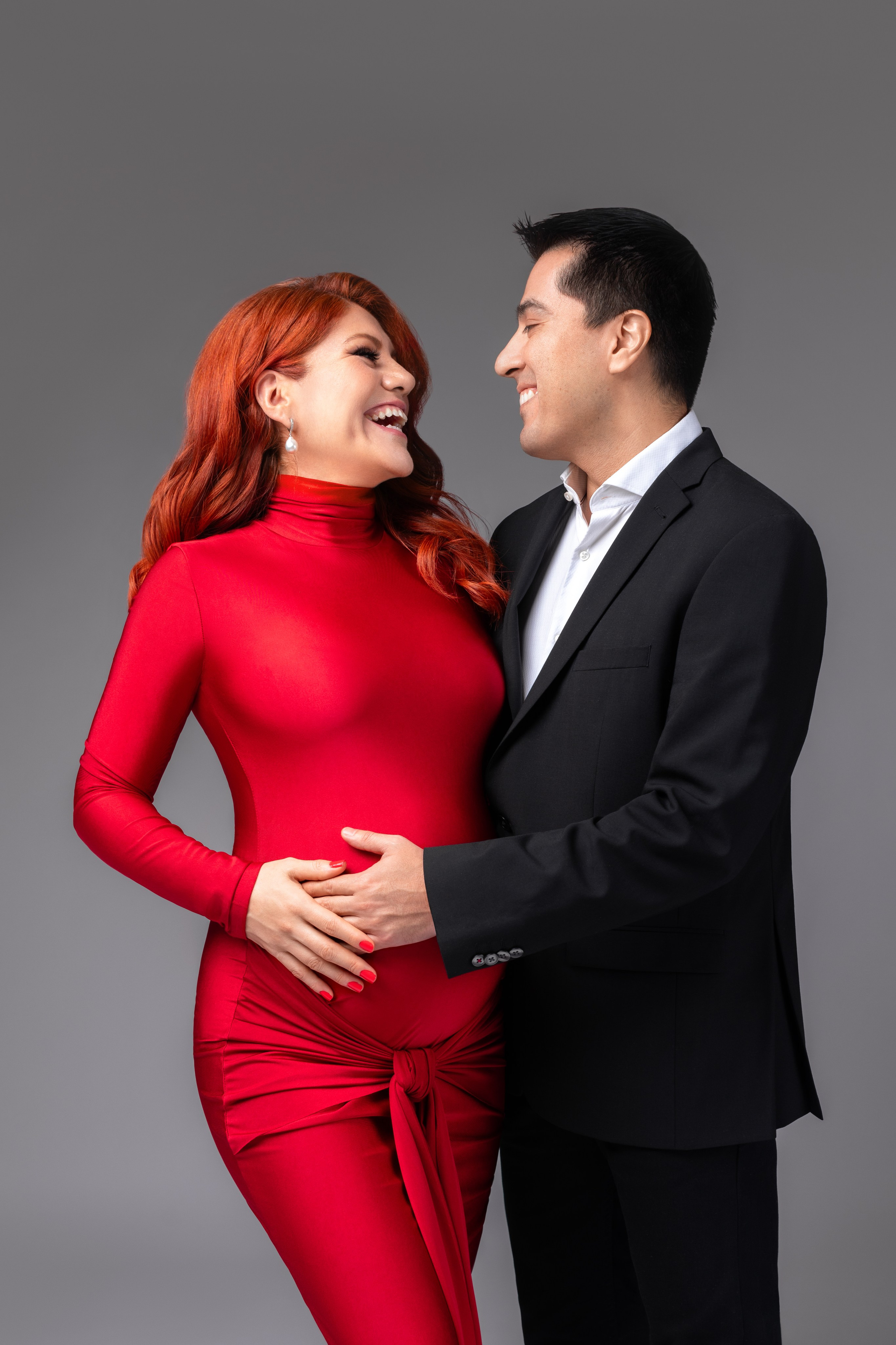 Babybauch-Fotoshooting im Studio Hockenheim