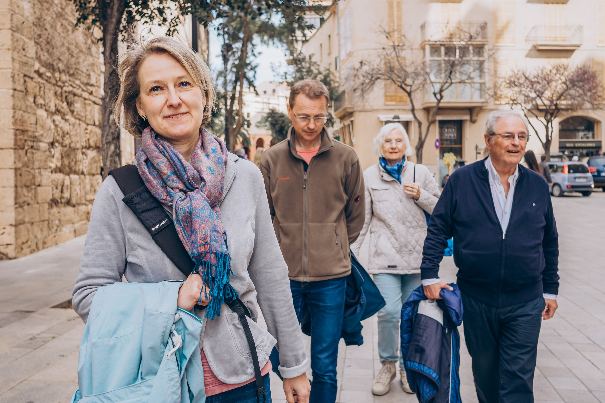 Walking tour of Palma. Фотограф у Пальма де Майорка