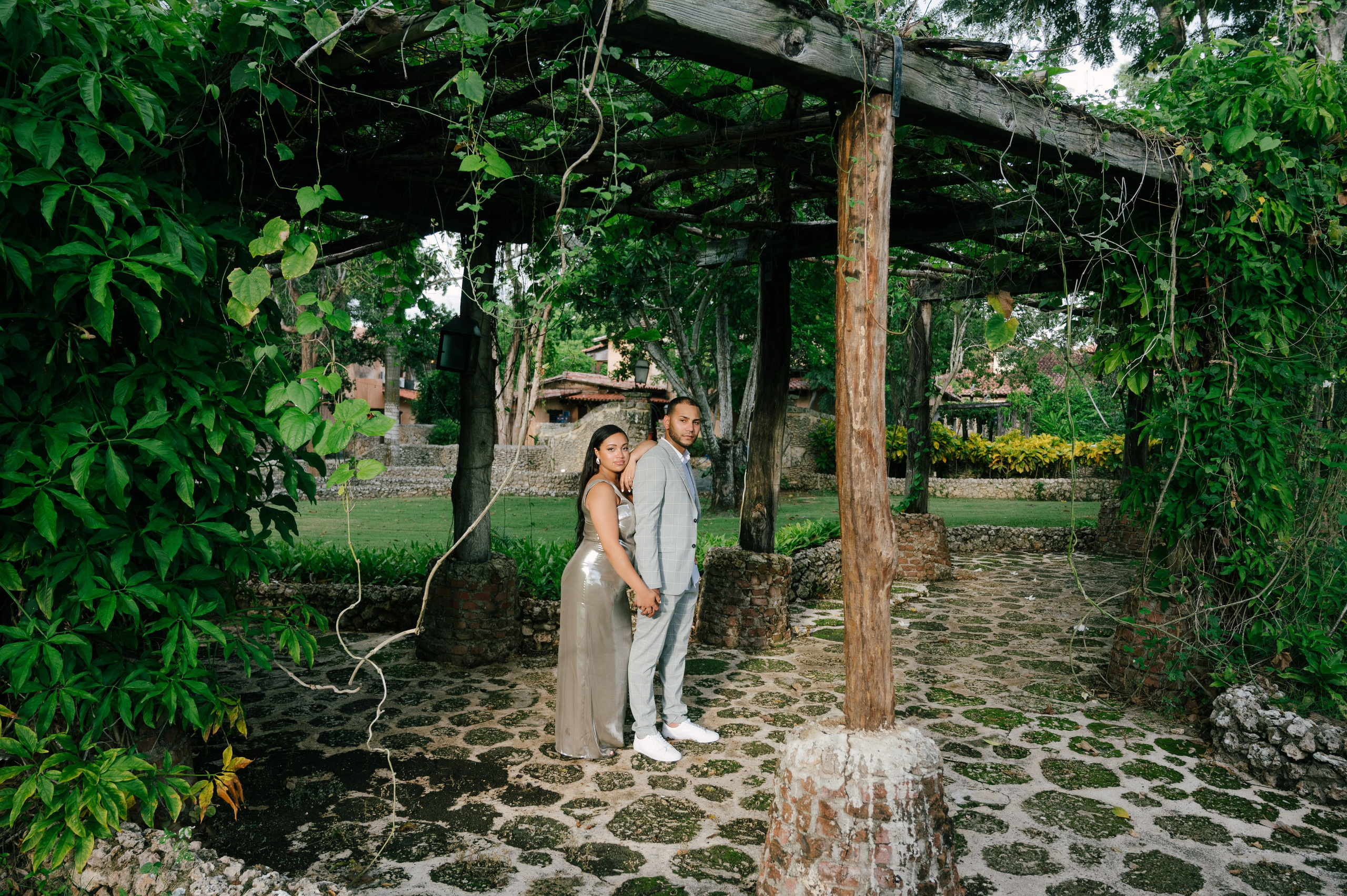 Cinthia and Jose at Altos de Chavon