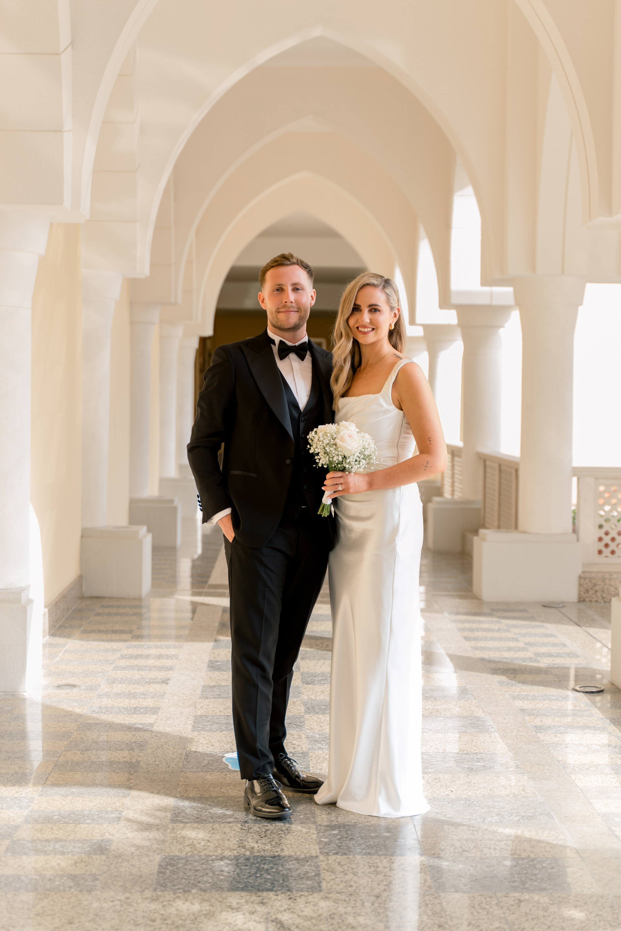 Couple pre-wedding photoshoot in Abu Dhabi desert