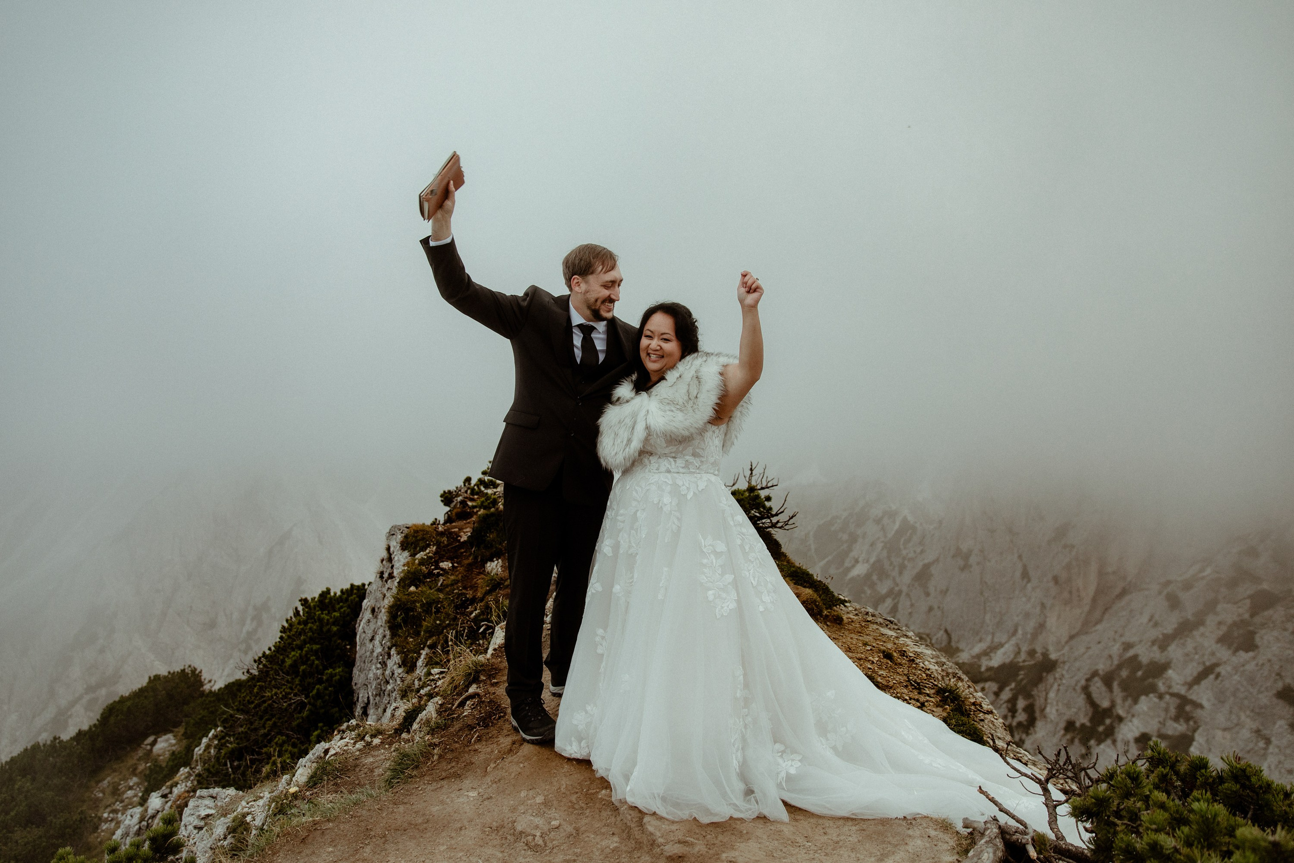 Secret Dolomites elopement at Lago di Braies & Cadini di Misurina | Best place to elope in Italy. Iceland elopement photographer & videographer