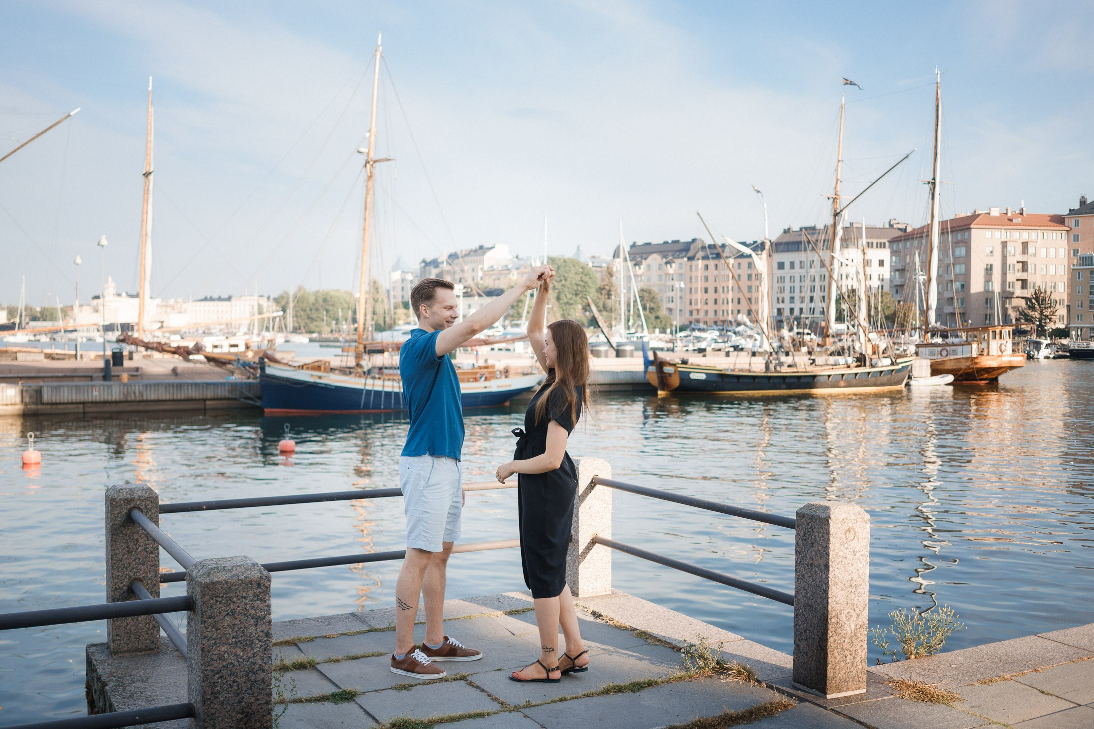 Parikuvaus Helsingin keskustassa