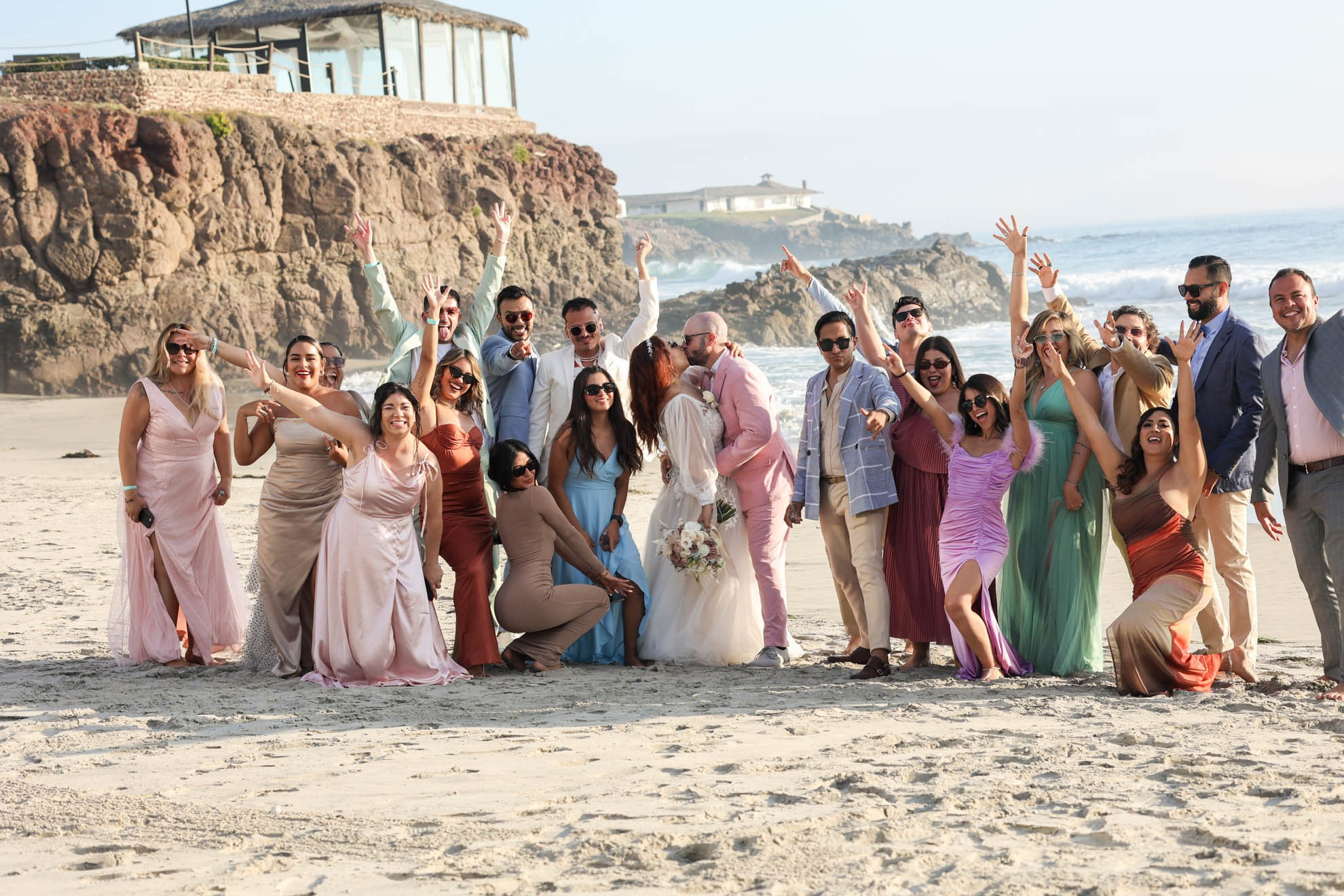 Castillos del Mar, Rosarito Boda Anna y Anthony. Estudio de fotografia en Tijuana