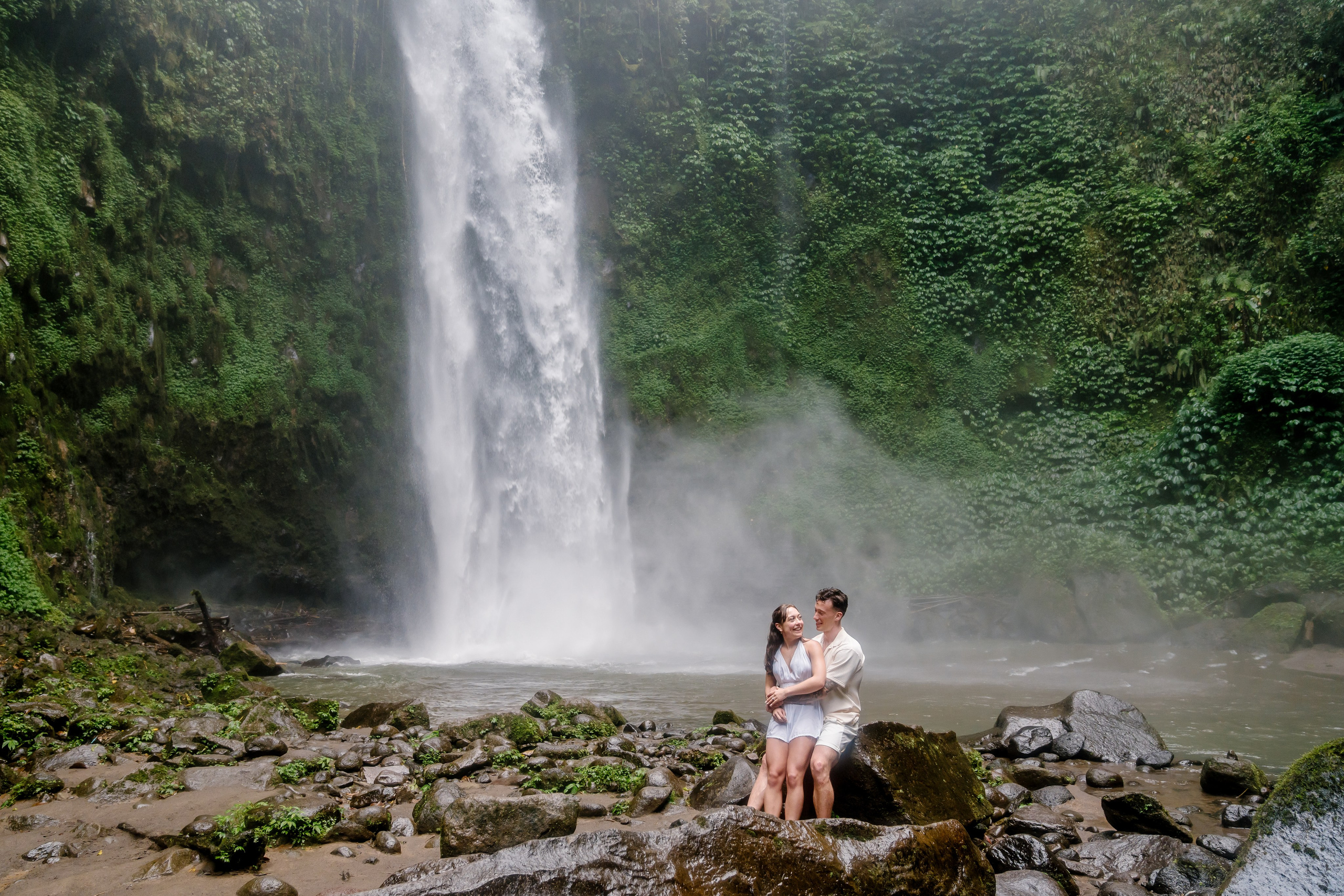 Sureprise marriage proposal. Female Photographer in Bali