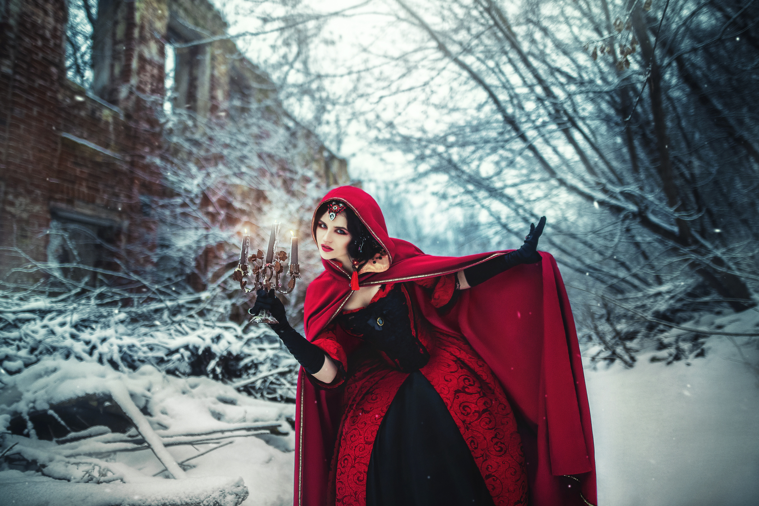 Wolf (2020). Фотограф и ретушер в Белграде Елена Skullova