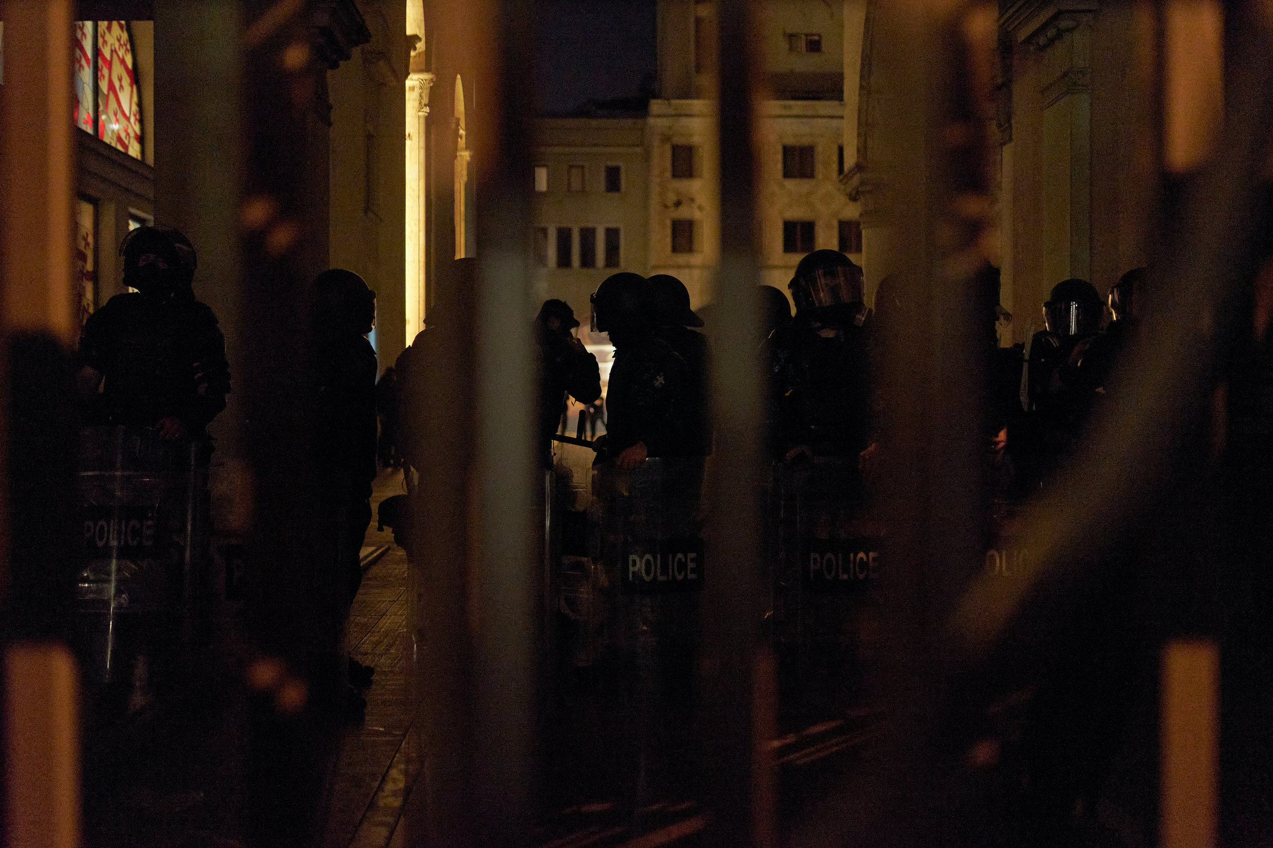 Georgia against «foreign law»/ არა რუსულ კანონს. Visual artist