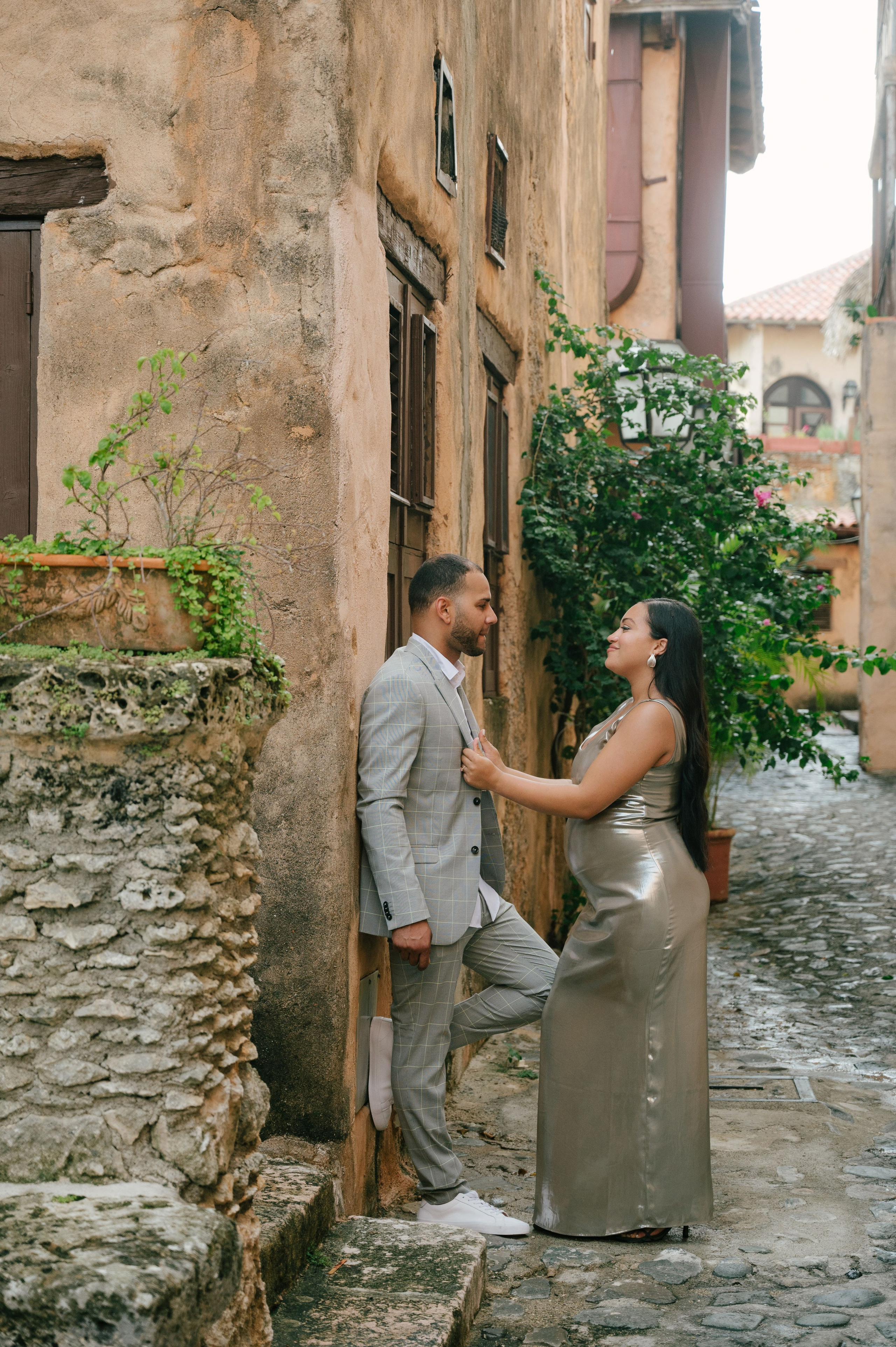 Cinthia and Jose at Altos de Chavon
