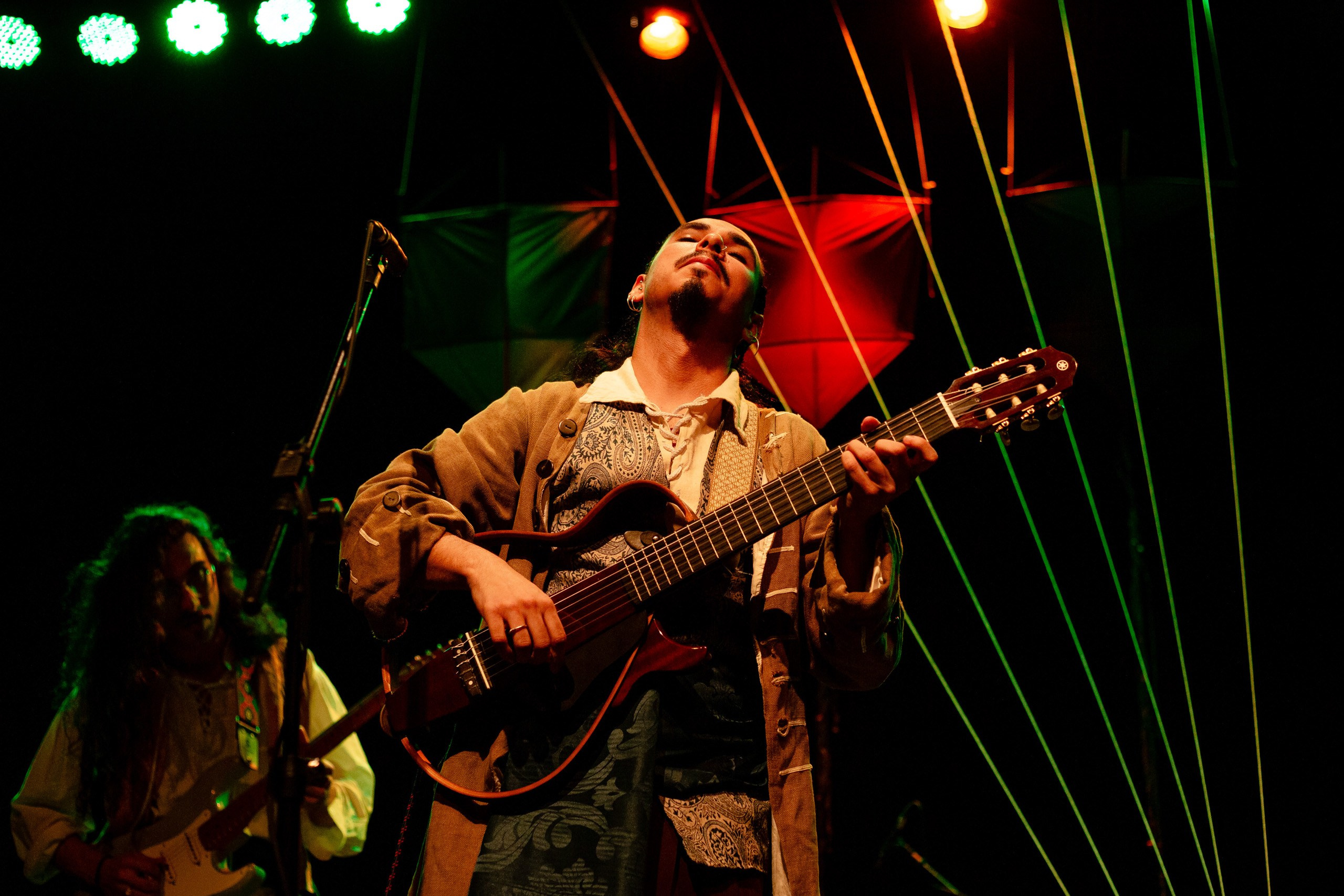Fotografia de recital de formatura do Conservatório de Música de Itajaí — Santa Catarina