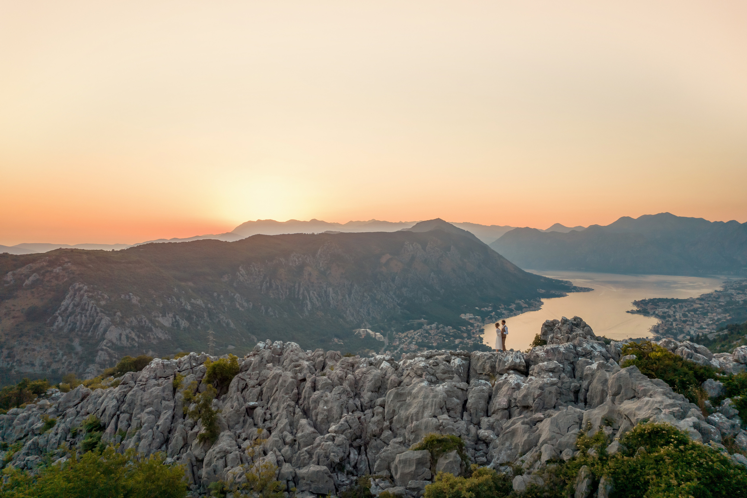 Pogled na Kotorski zaliv — Fotografija i video u Crnoj Gori