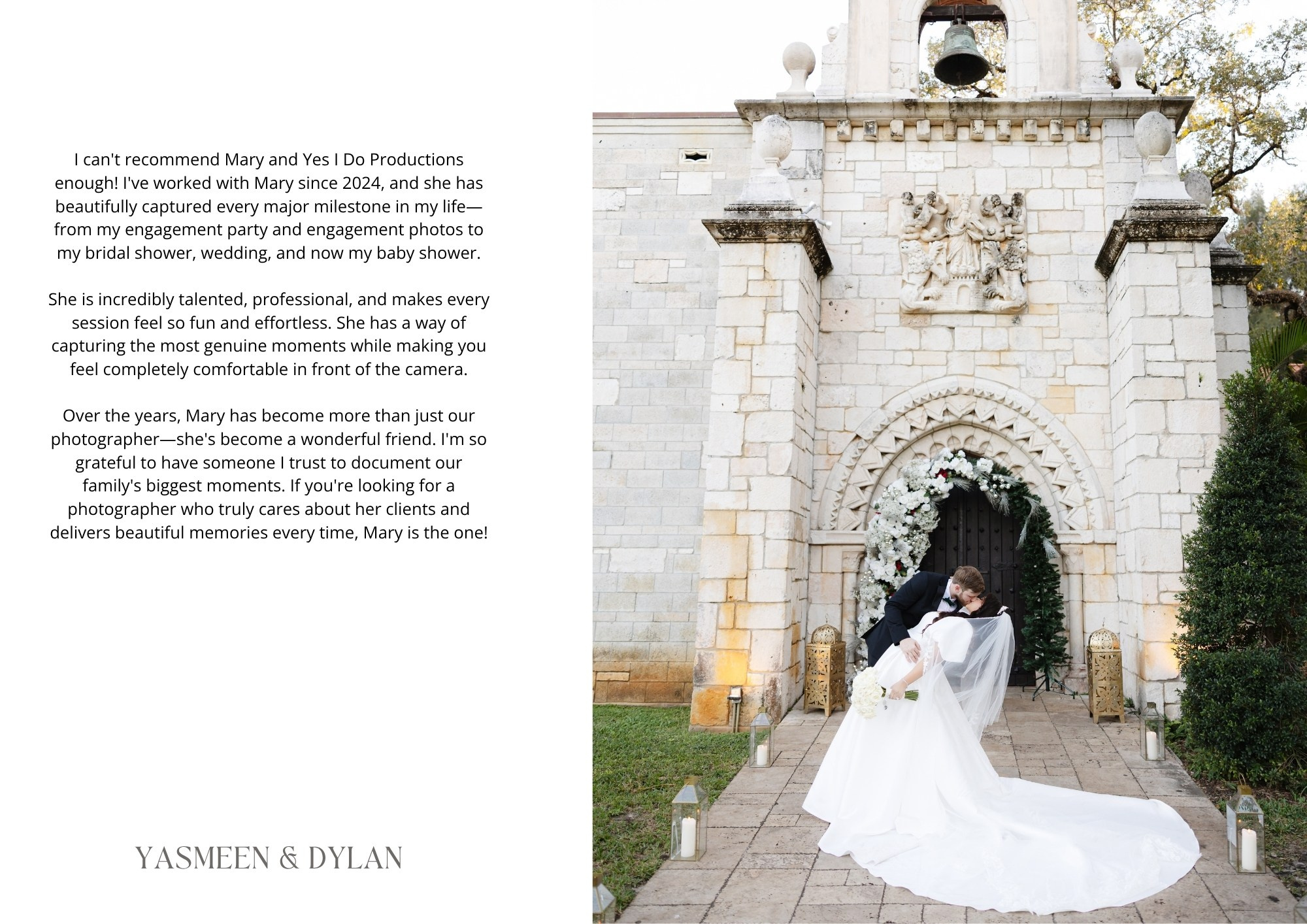 YES I DO PRODUCTION — Wedding photography&videography