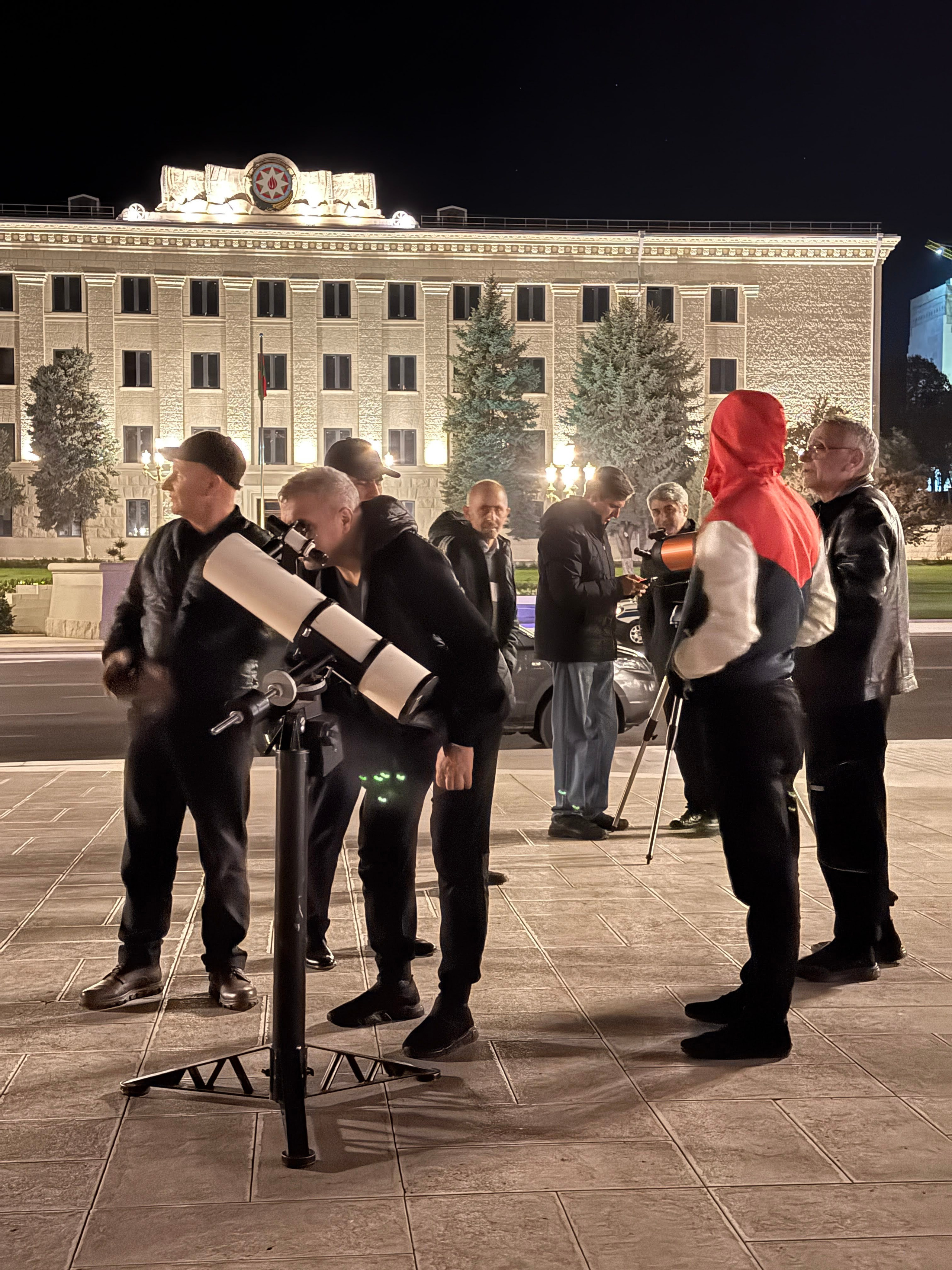 Xankəndidə ilk astronomik müşahidə tədbiri keçirilib. Həvəskar Astronomlar Cəmiyyəti — Astronomy.az