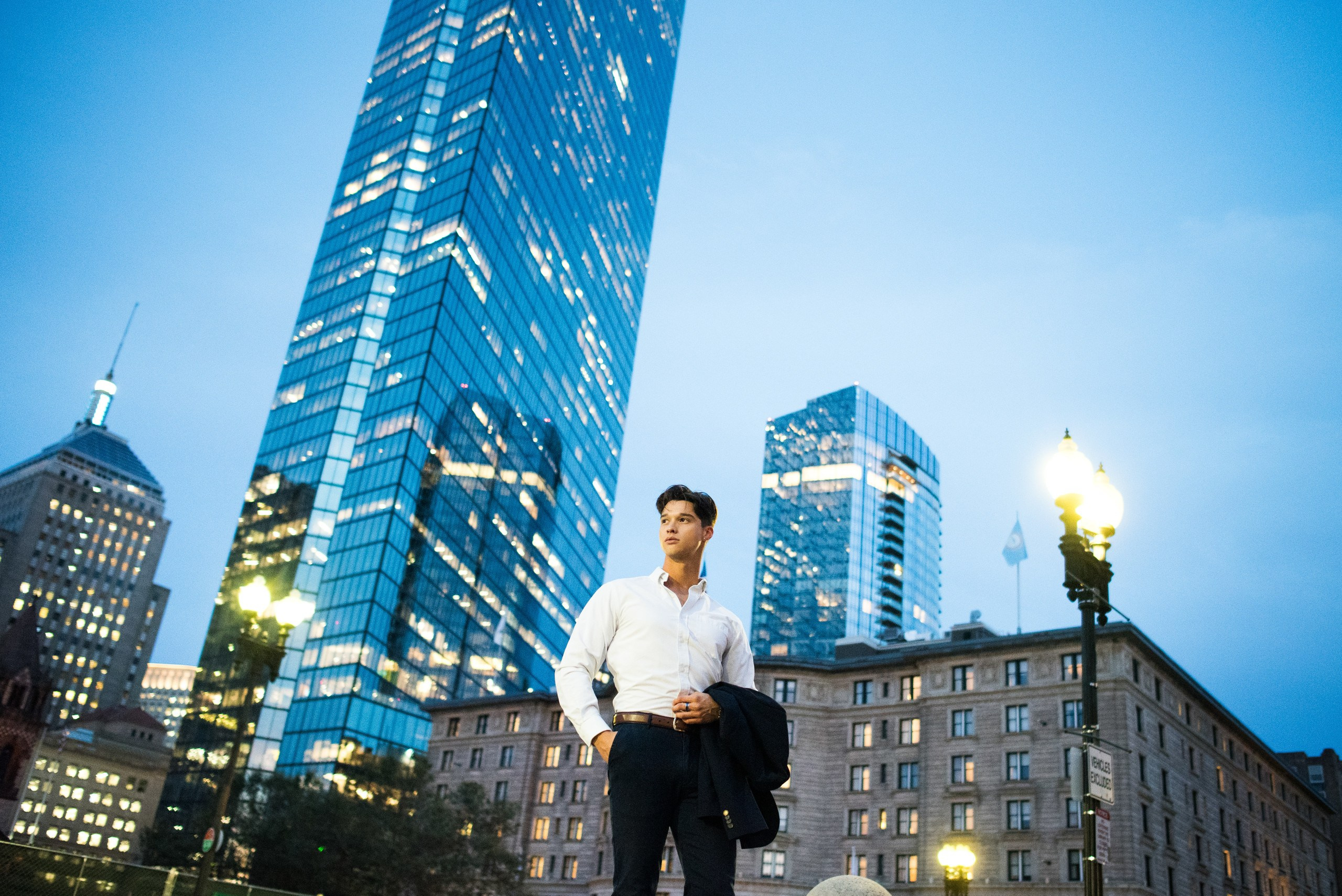 Capturing Boston’s Essence: John’s Photoshoot at Boston Public Library. Wedding photographer in Orlando, Boston & New York Anderson Marques