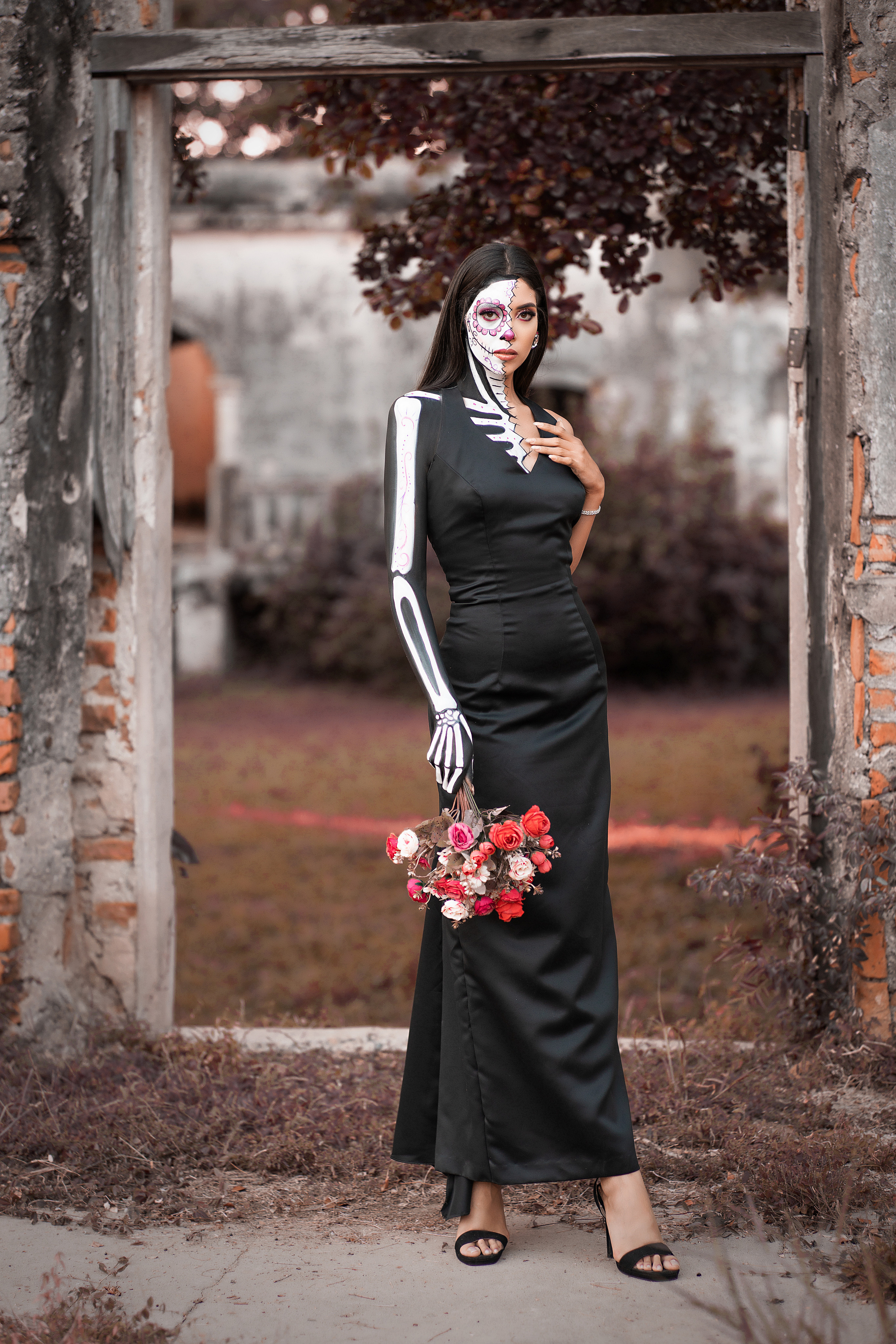 Catrinas y Halloween. Victoria Castellanos. Photographer in Mazatlán