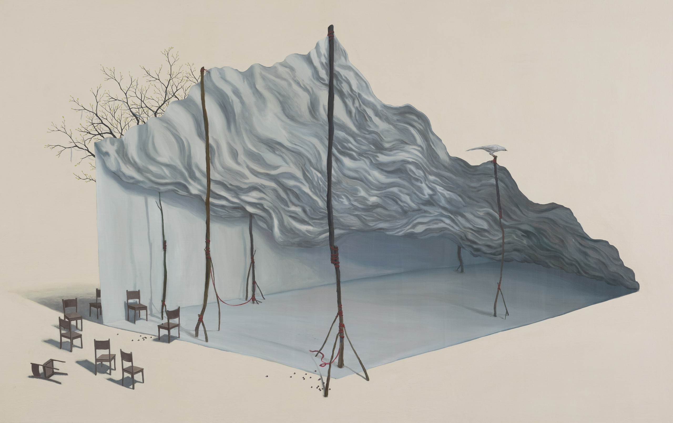 Équilibre provisoire.2026. Yujoo HONG