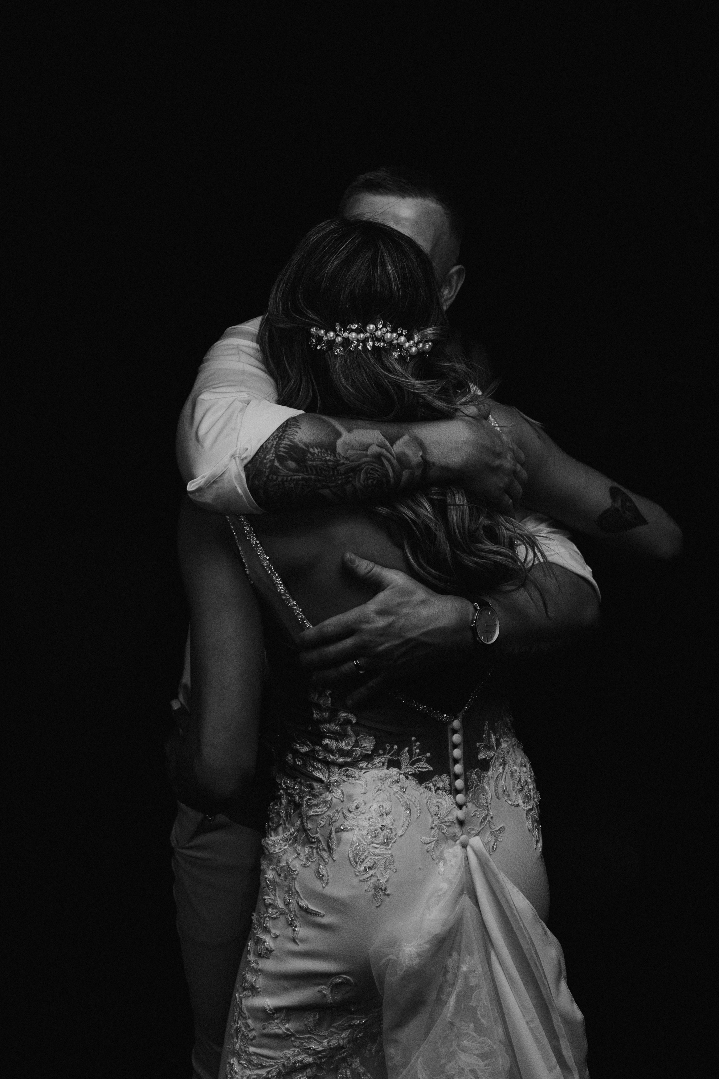 Intimate couple love story photoshoot