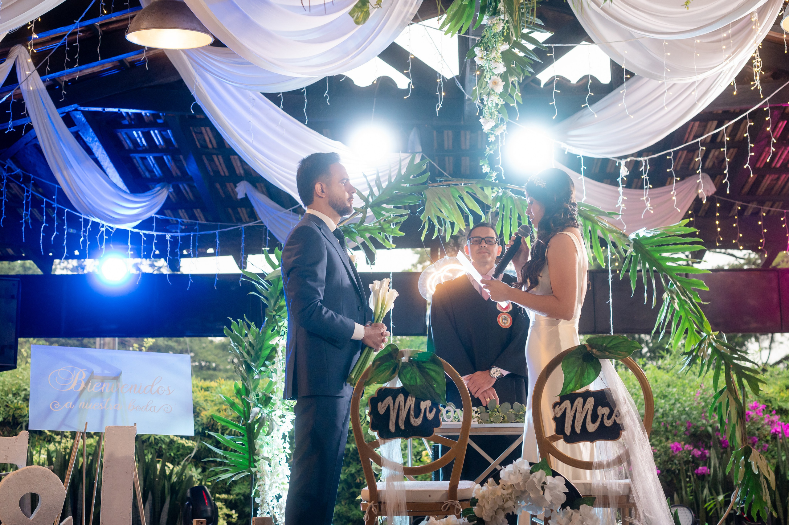 El Matri de Laura y Felipe. Www.dresalgadophoto.com