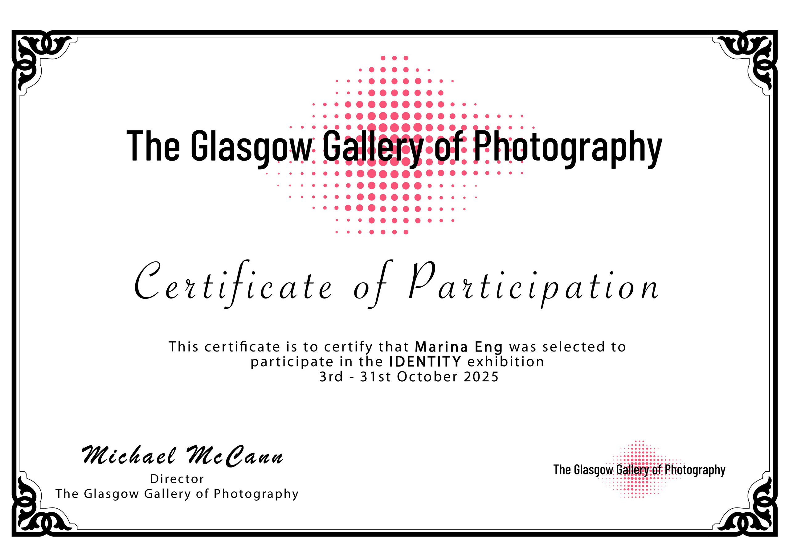 Identity Exhibition. Glasgow. Марина Энг. Арт фотограф. Нью-Йорк