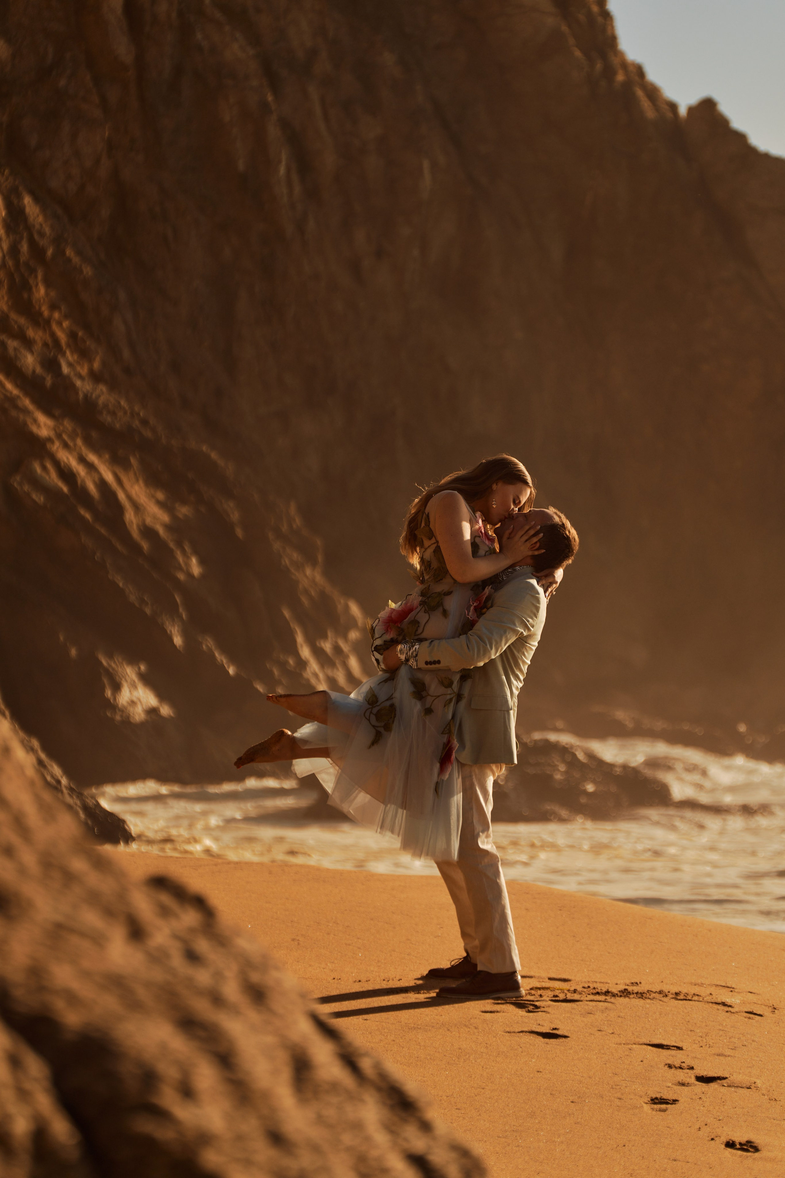 Intimate Sunset Beach Wedding in the Bay Area — Candid & Documentary Coastal Photography. Bay Area Life | Event, Wedding & Commercial Photography Agency