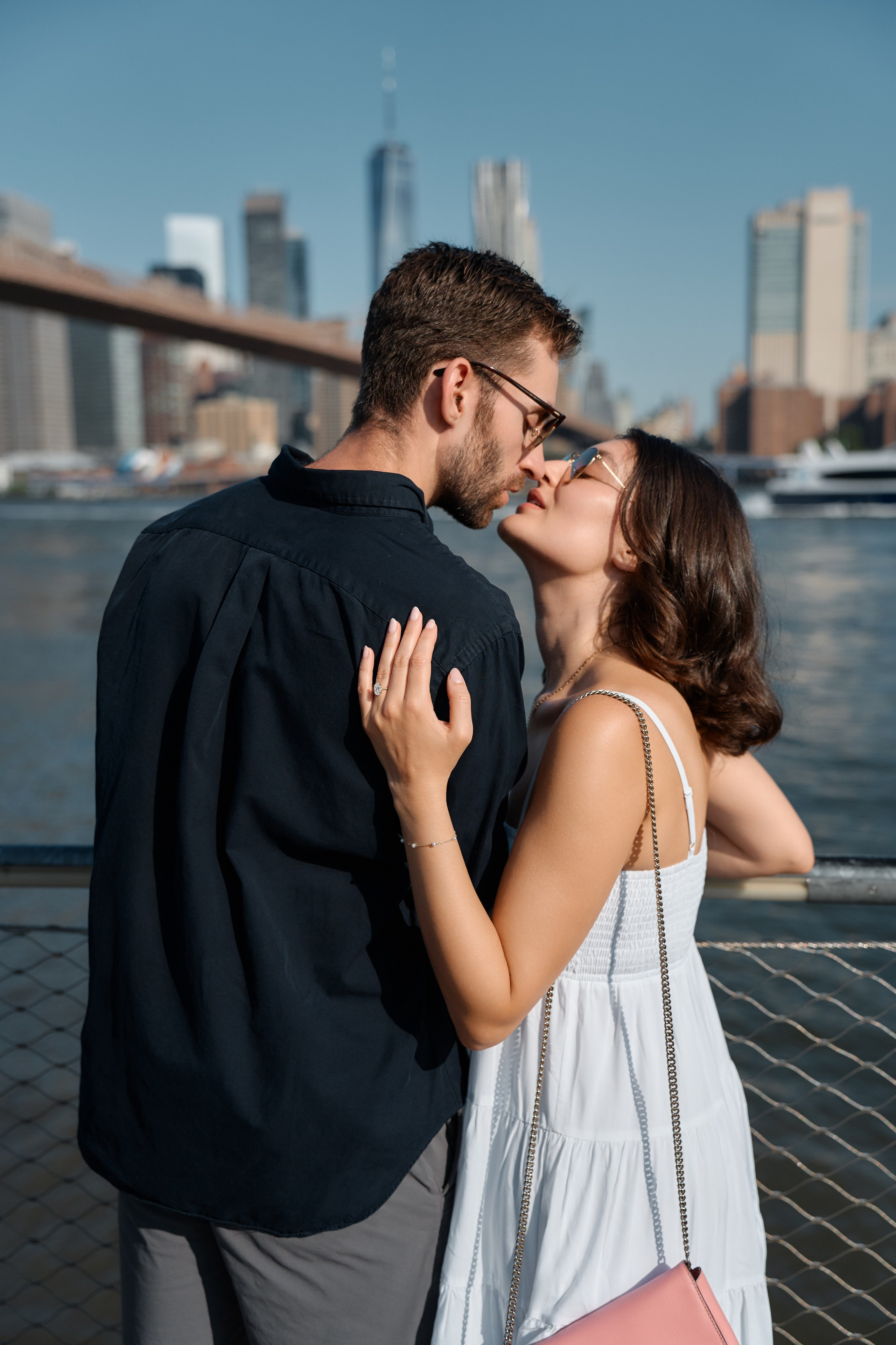 Surprise Proposal in New York. Professional Wedding and event photographer USA New York