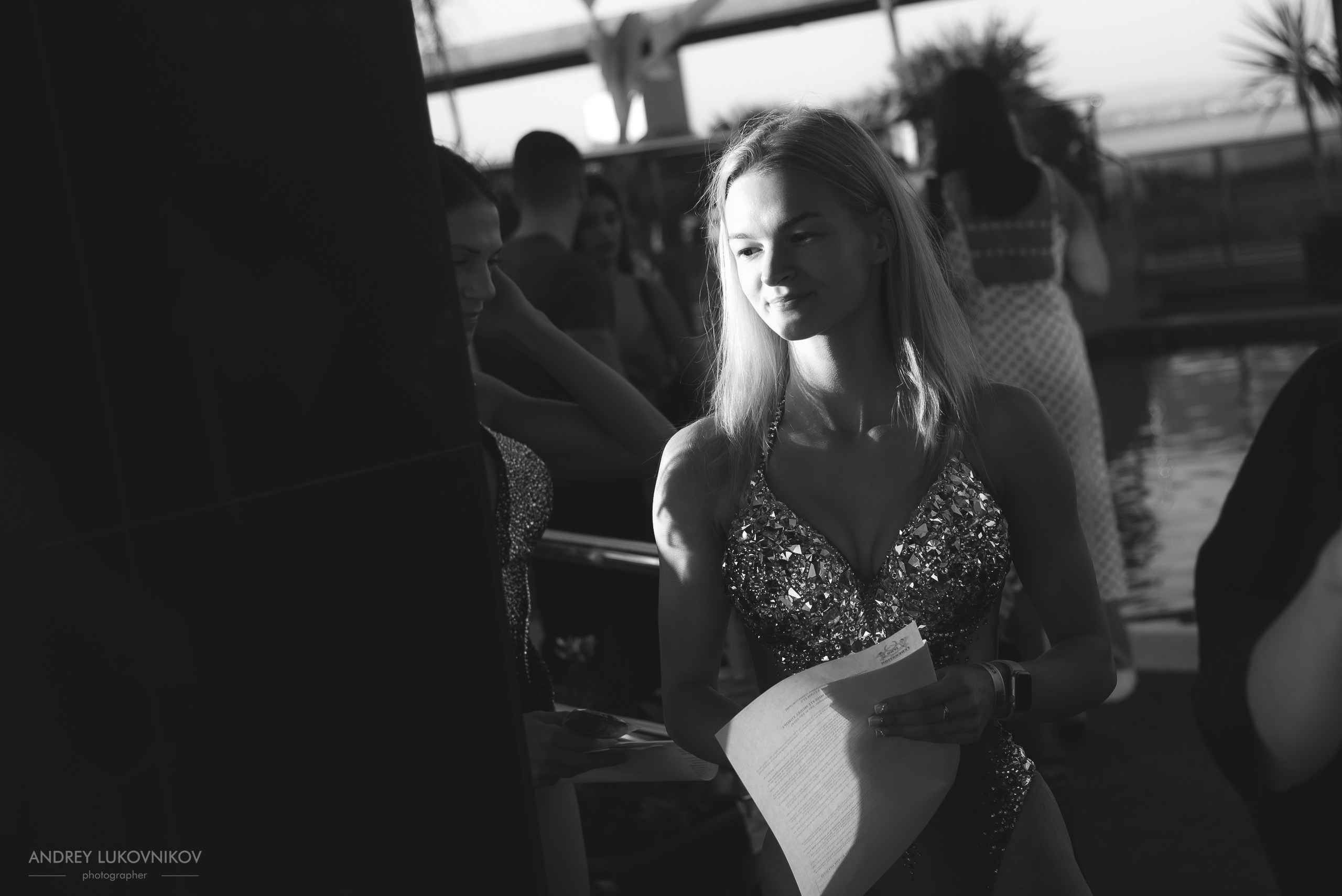 Photoshoot of the IFBB Miss Fit Model Europe 2024 registration in Torrevieja