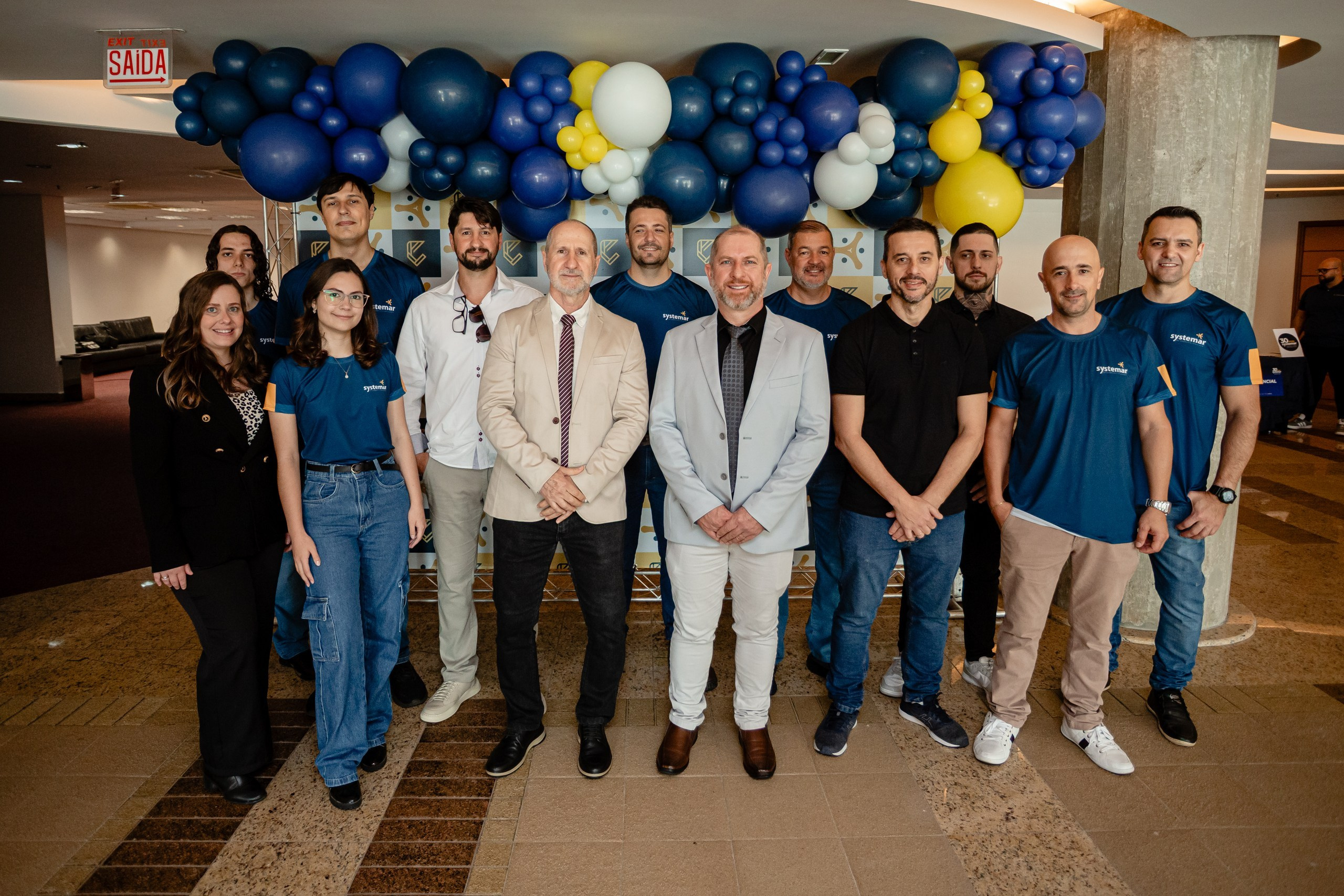 Fotografia de evento Corporativo de 30 Anos da Systemar em Balneário Camboriú — Santa Catarina