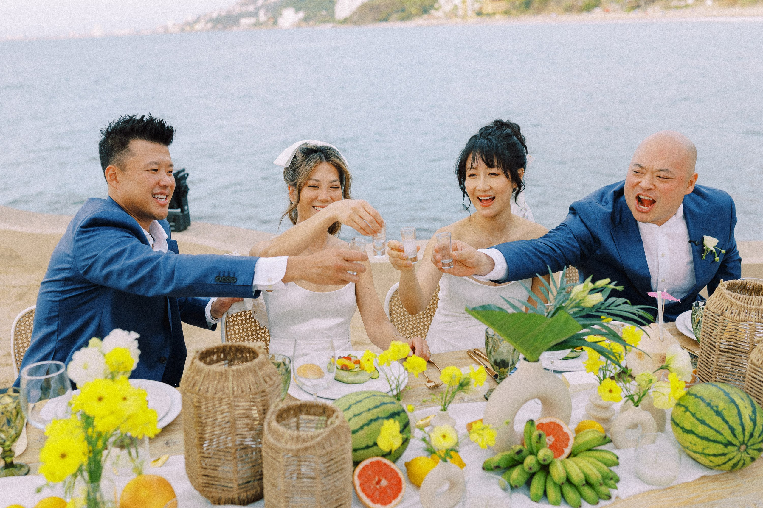 Double Wedding. Sayulita Wedding Photographer, Puerto Vallarta, Cabo