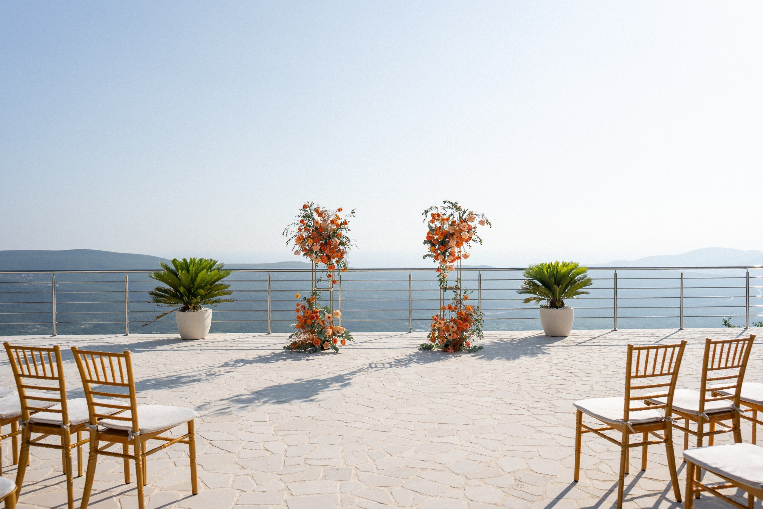 Bryllup i villa Eagle Eye over Kotor i Montenegro
