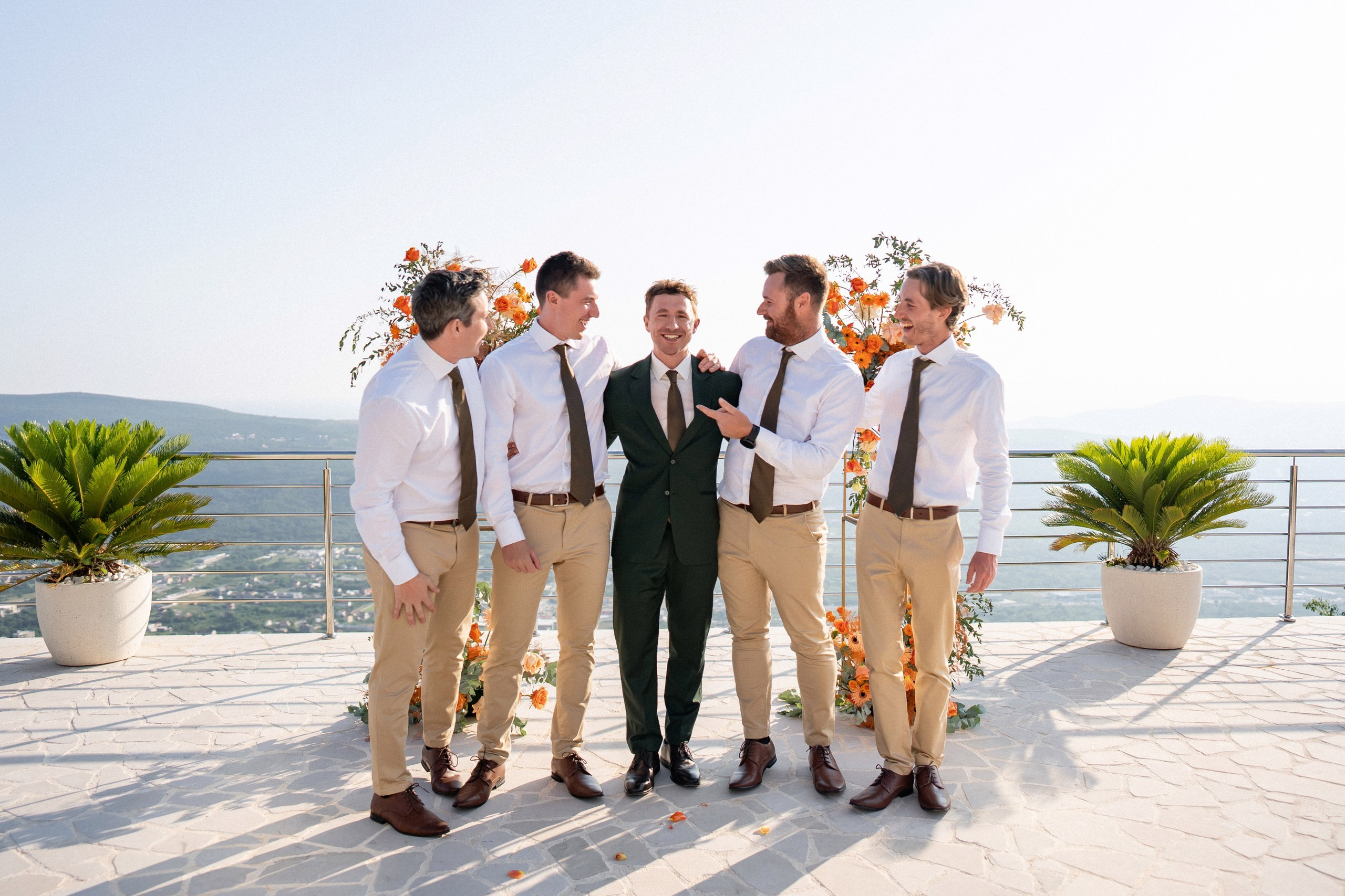 Bryllup i villa Eagle Eye over Kotor i Montenegro