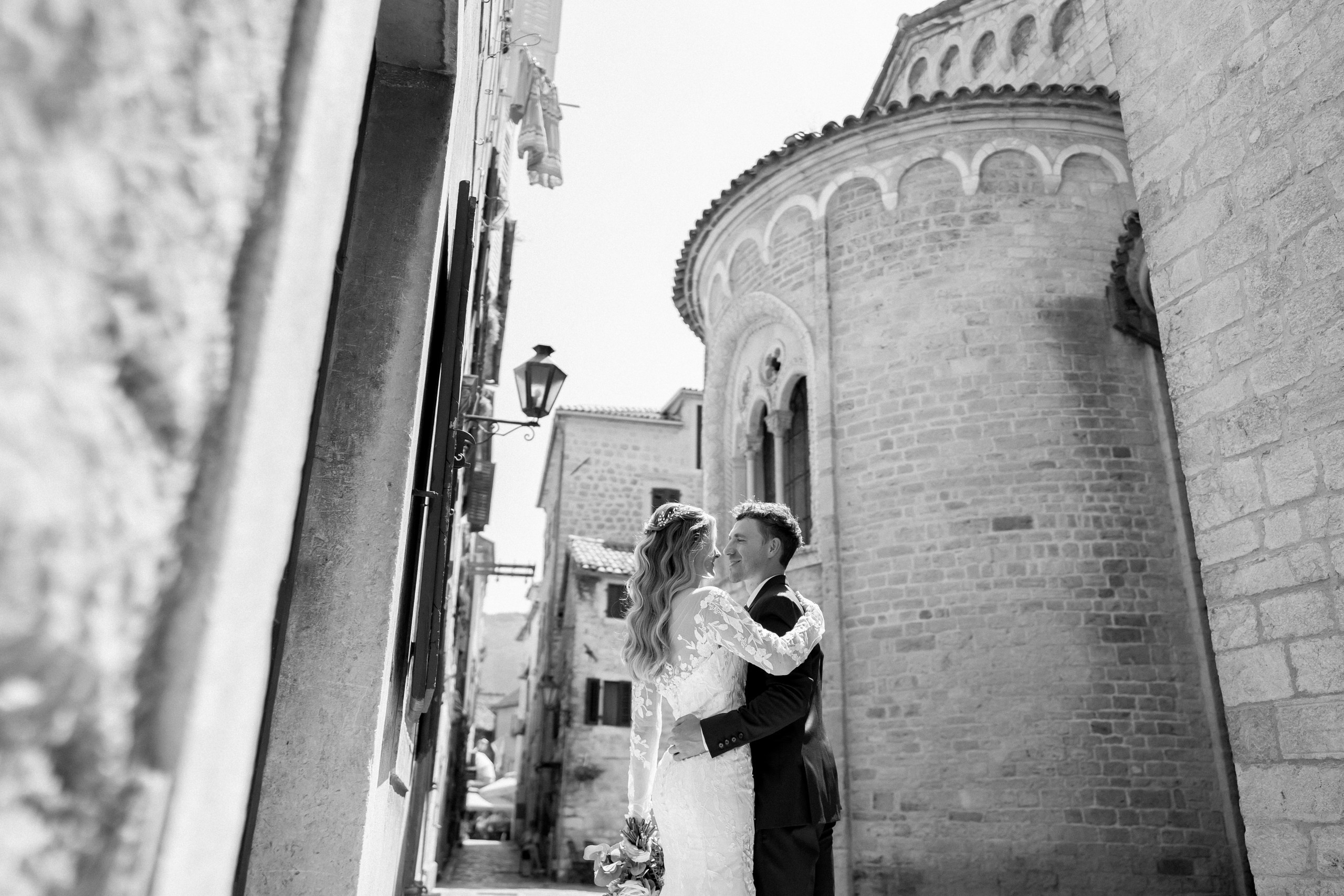 Bryllup i villa Eagle Eye over Kotor i Montenegro