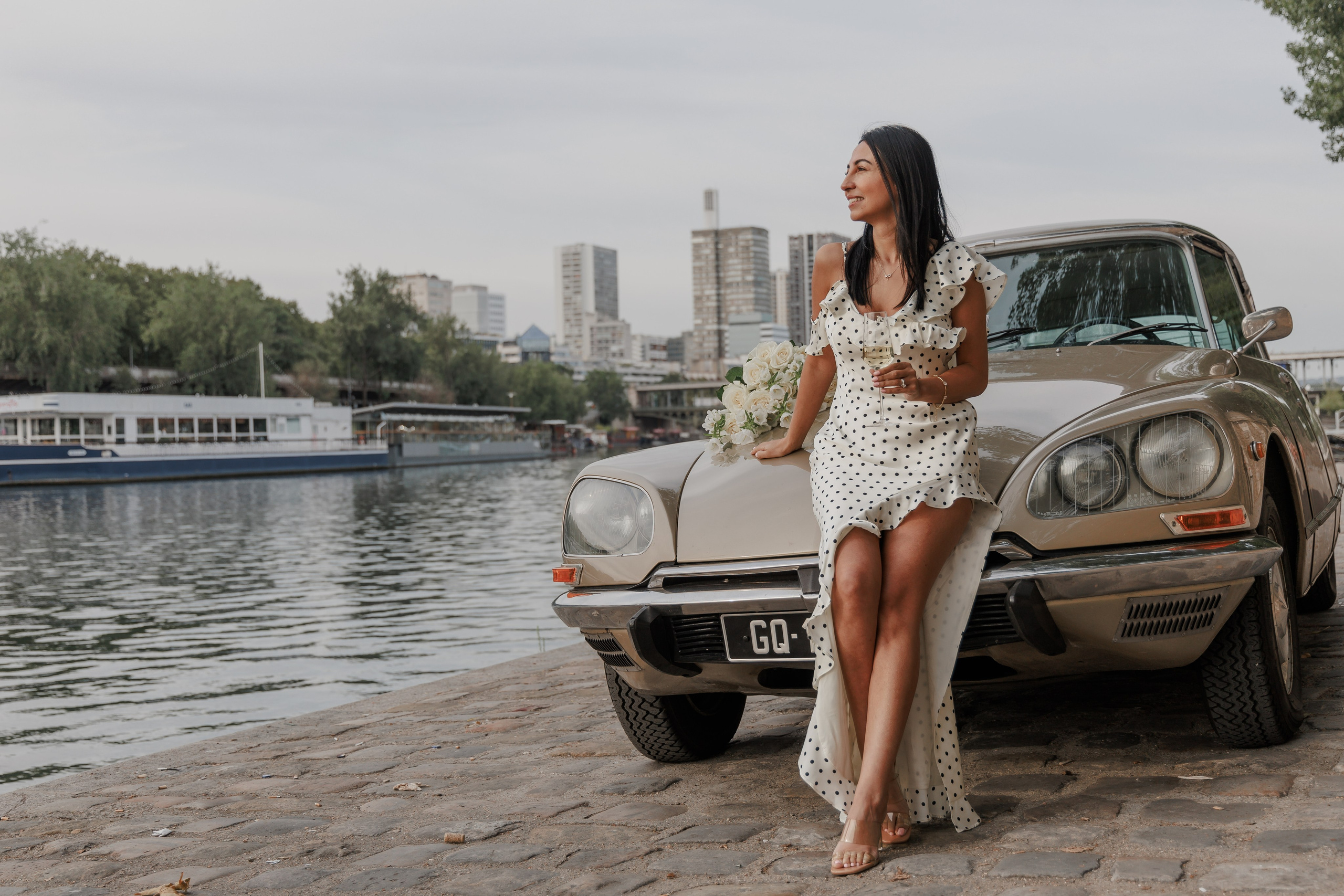 Paris Photo Tour in a Classic DS23 Pallas. Photographe à Paris